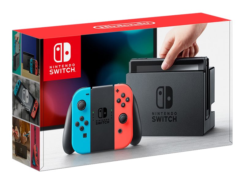 Ny - Nintendo Switch Neon Blue and Neon Red Joy-Con