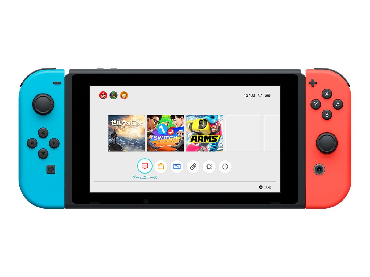 Ny - Nintendo Switch Neon Blue and Neon Red Joy-Con