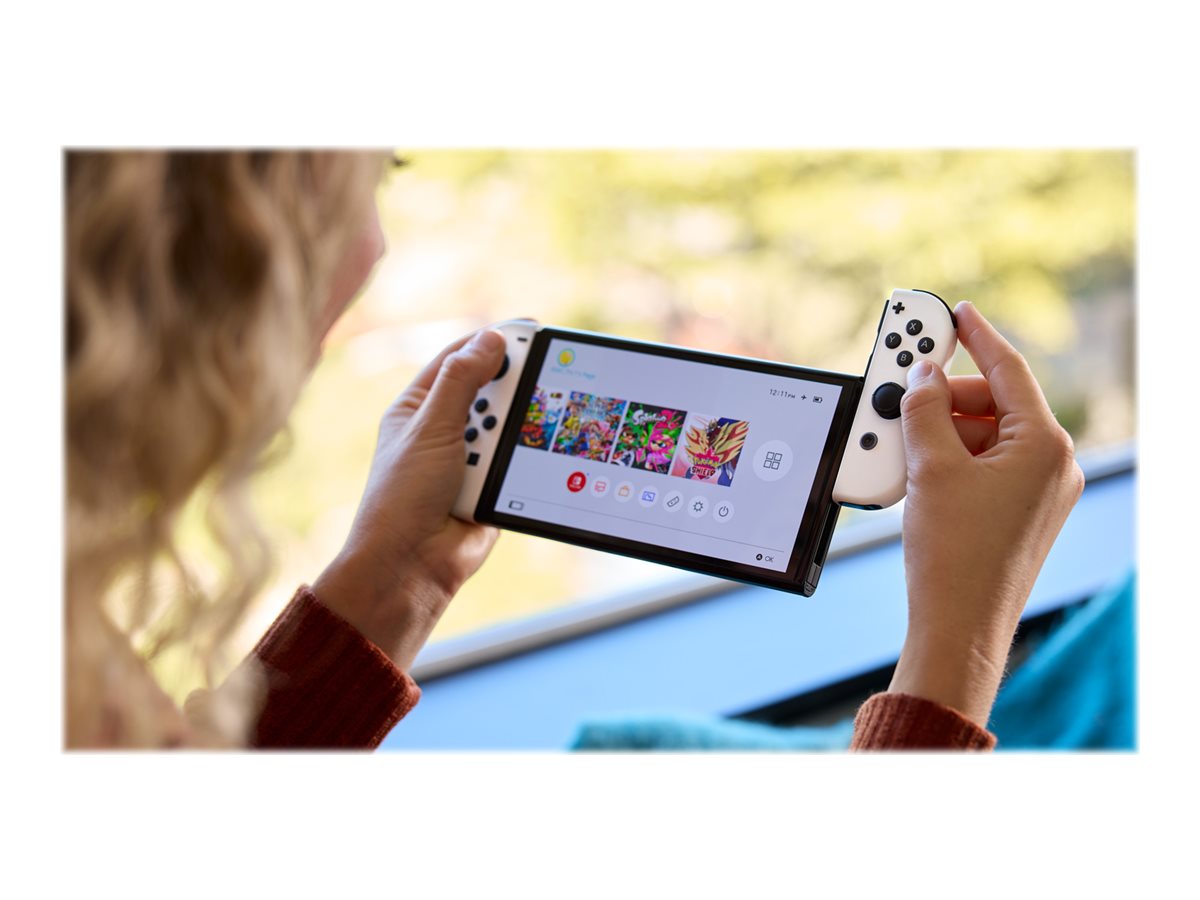 Ny:  Nintendo Switch OLED model - Hvid