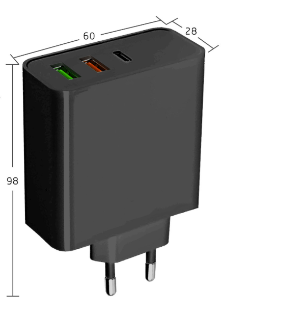 PD60W Multi-Port USB Charger for Nintendo Devices