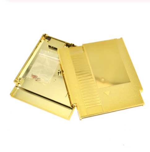 Nintendo NES/FC Game Console Shell with Gold 72PIN