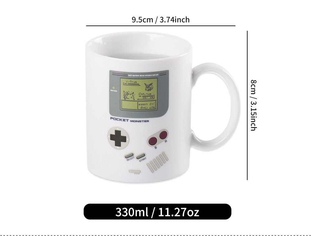 Kawaii 2D Creative Color Changing Nintendo Mug