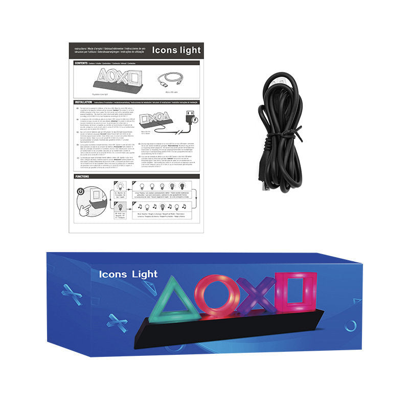 Sound Control Icon Light for Gaming Room Ambiance