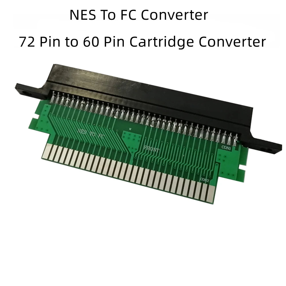 NY: NES Konsol Spil Adapter: NES 72Pin Til FC 60Pin