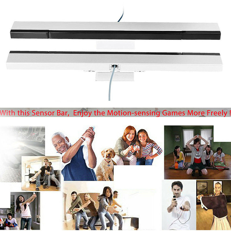 Wired Sensor Bar For Wii/Wii U Console Replacement Infrared Wired Remote Motion Sensor Bar Inductor Game Accessoies