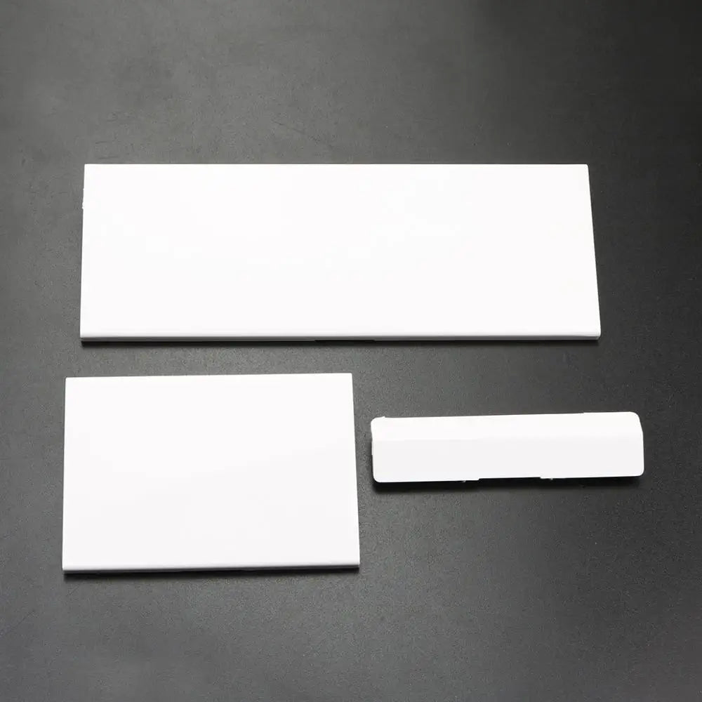 1Set For Wii Memory Card Door Slot Cover 3 in 1 Protective Shell Lid  Game Console For Nintend WII Black White Replacement Part