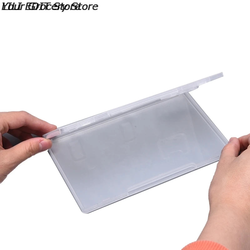 Game Card Storage Case Box Transparent Cartridge Holder Shell For Switch NS With Book Holder For Inserted Cover