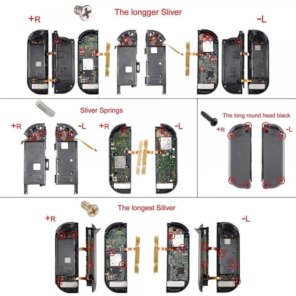 eXtremeRate Housing Shell Case With Full Set Buttons for NS Switch JoyCon & OLED - Classics SNES Style