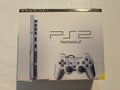 PlayStation 2 Slim Silver Box Console - in box - Næsten NY!