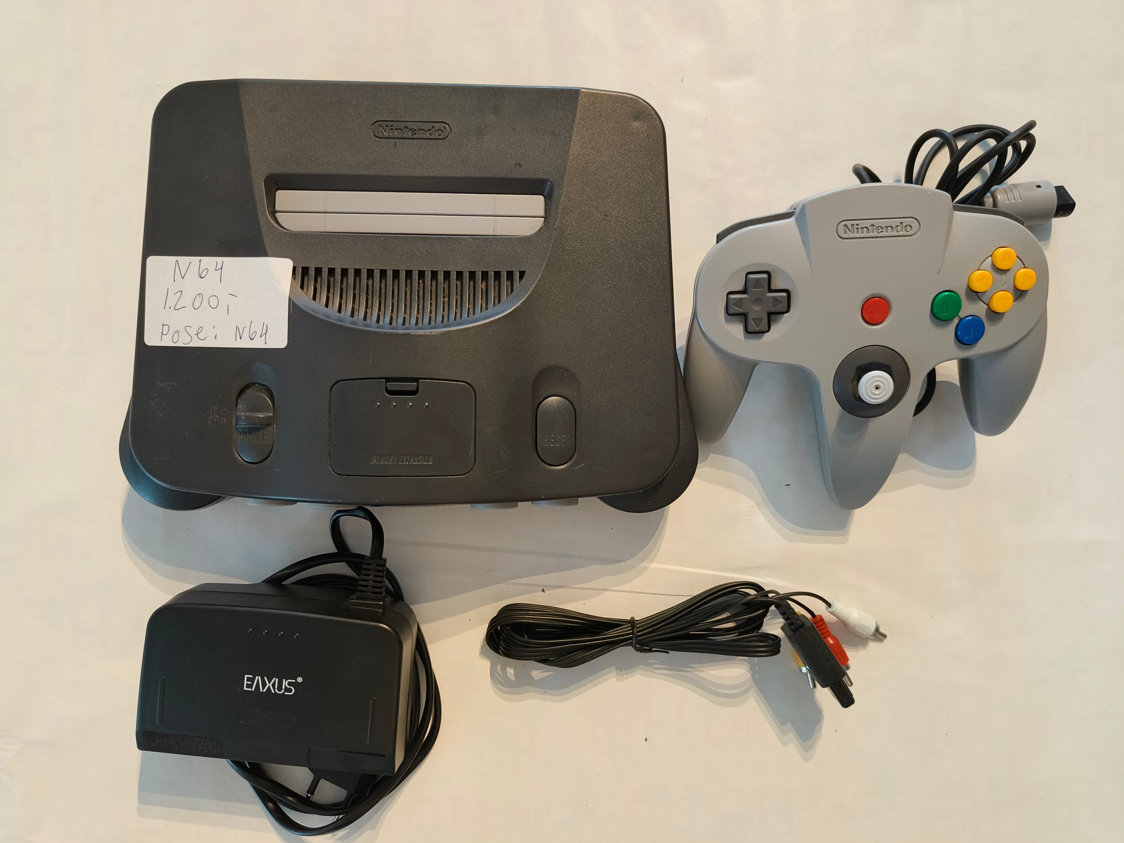 Nintendo 64 konsol pakke