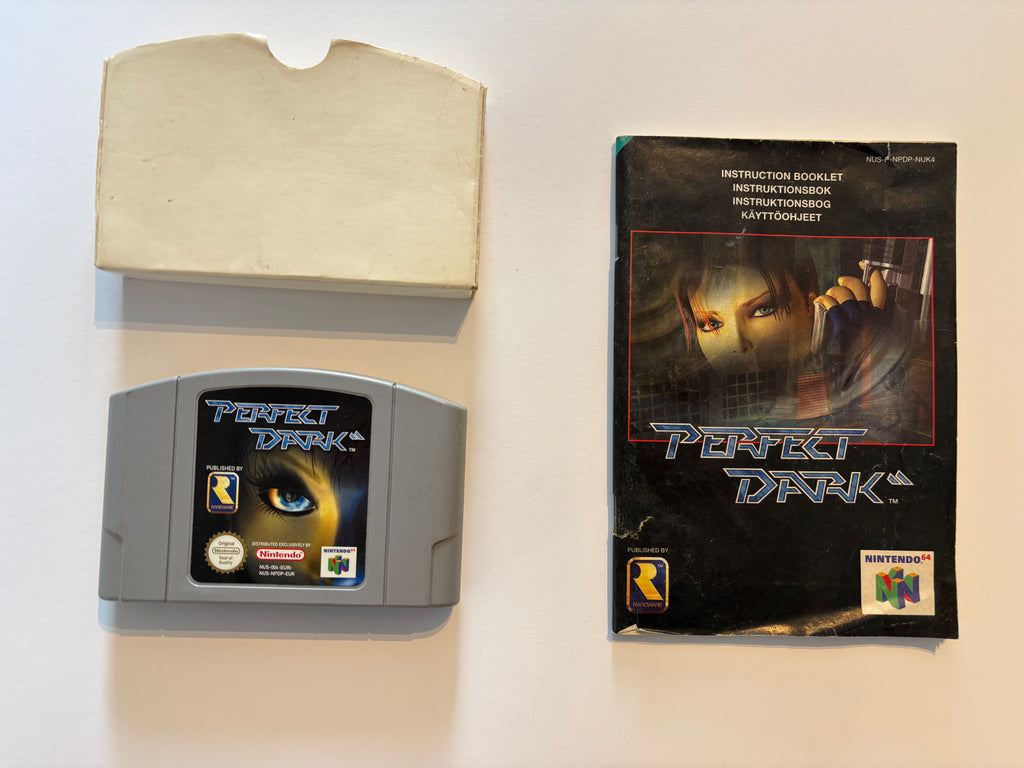 Perfect Dark - i original kasse (CIB)