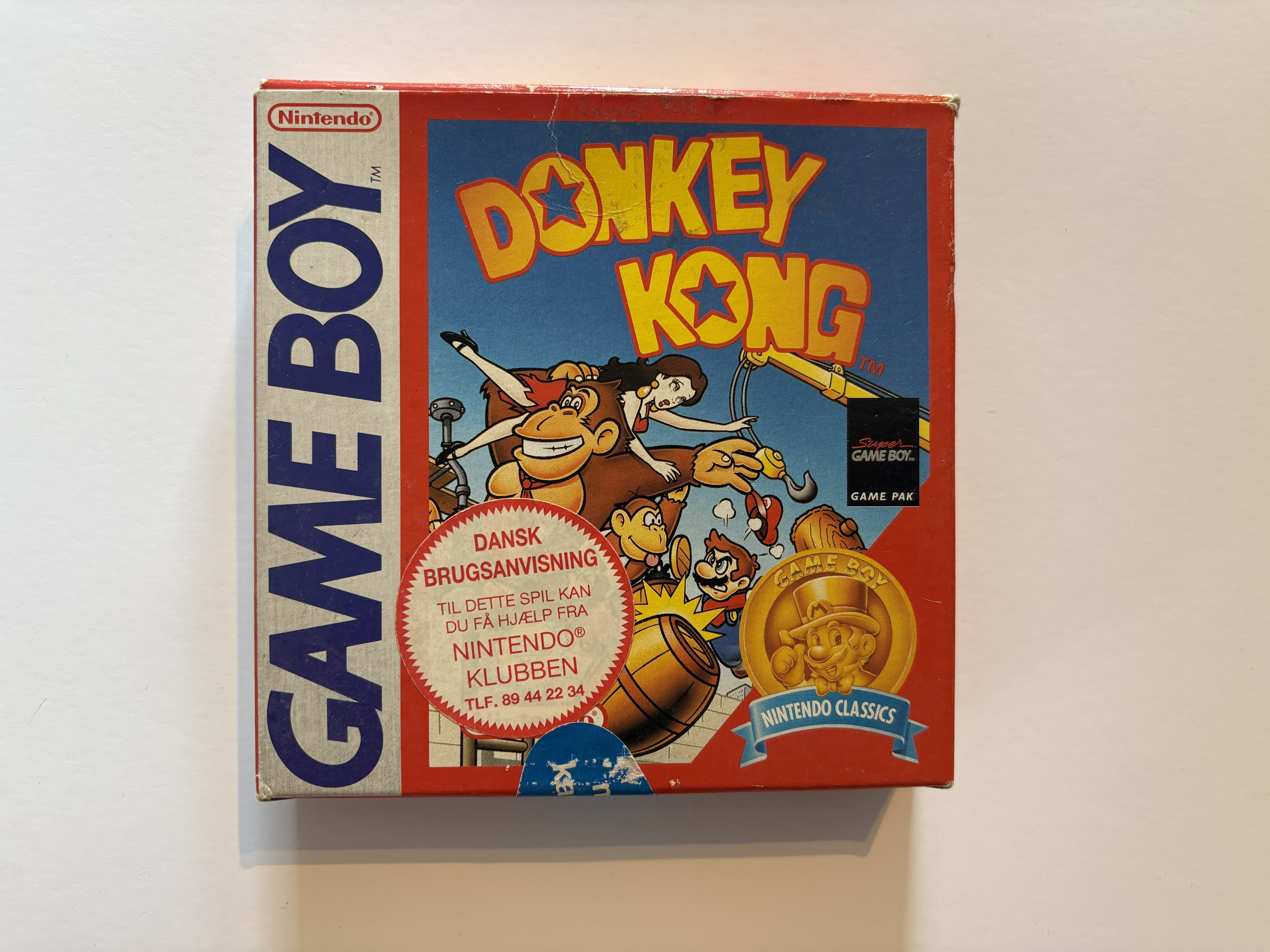 GB - Donkey Kong 94 - i original kasse