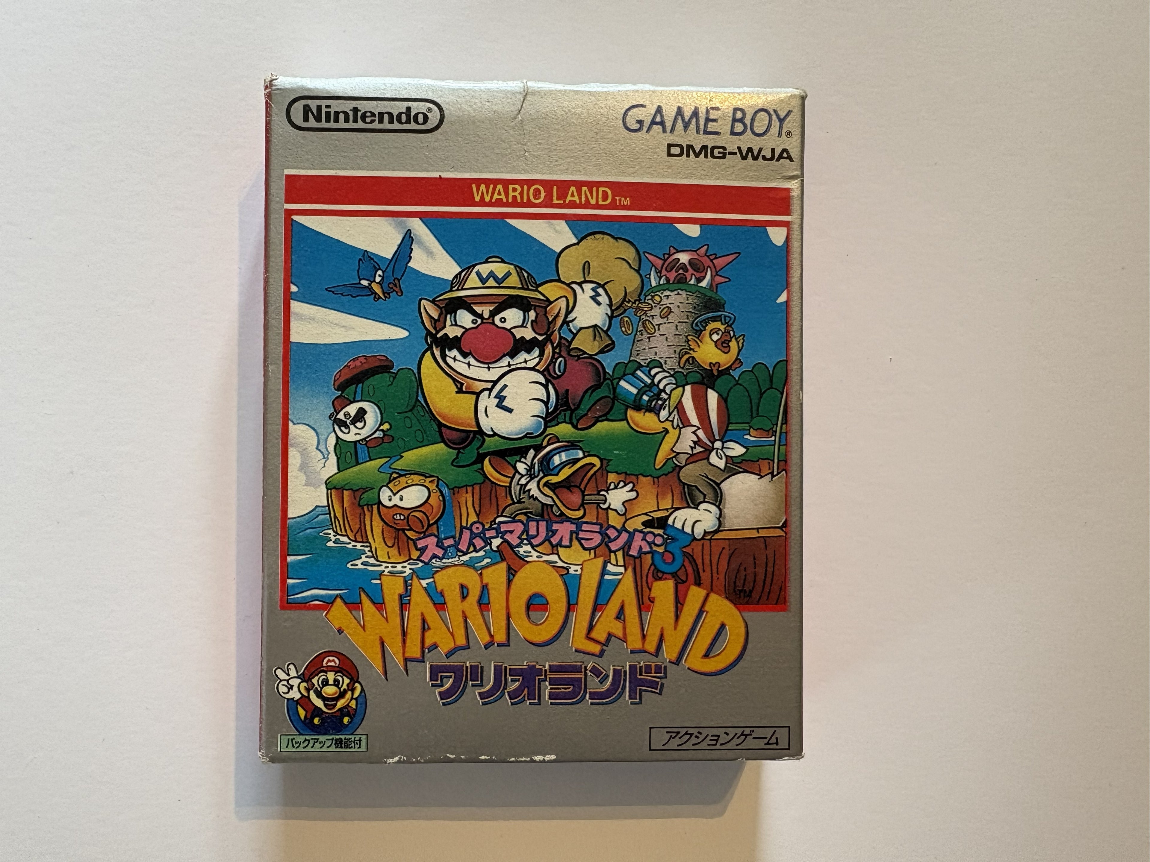 GB - Wario Land 3 - i original box
