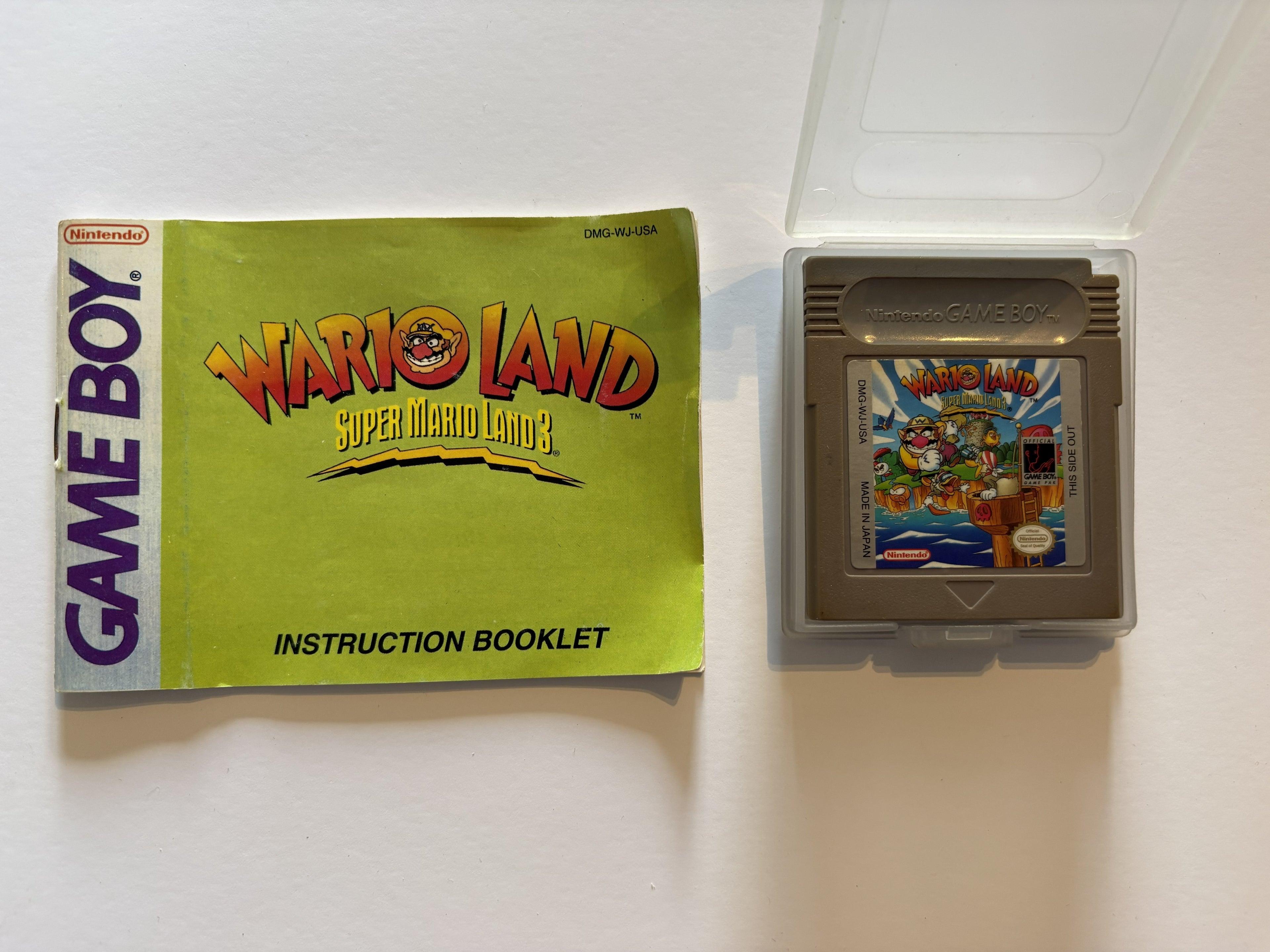 GB - Wario Land 3 - i original box