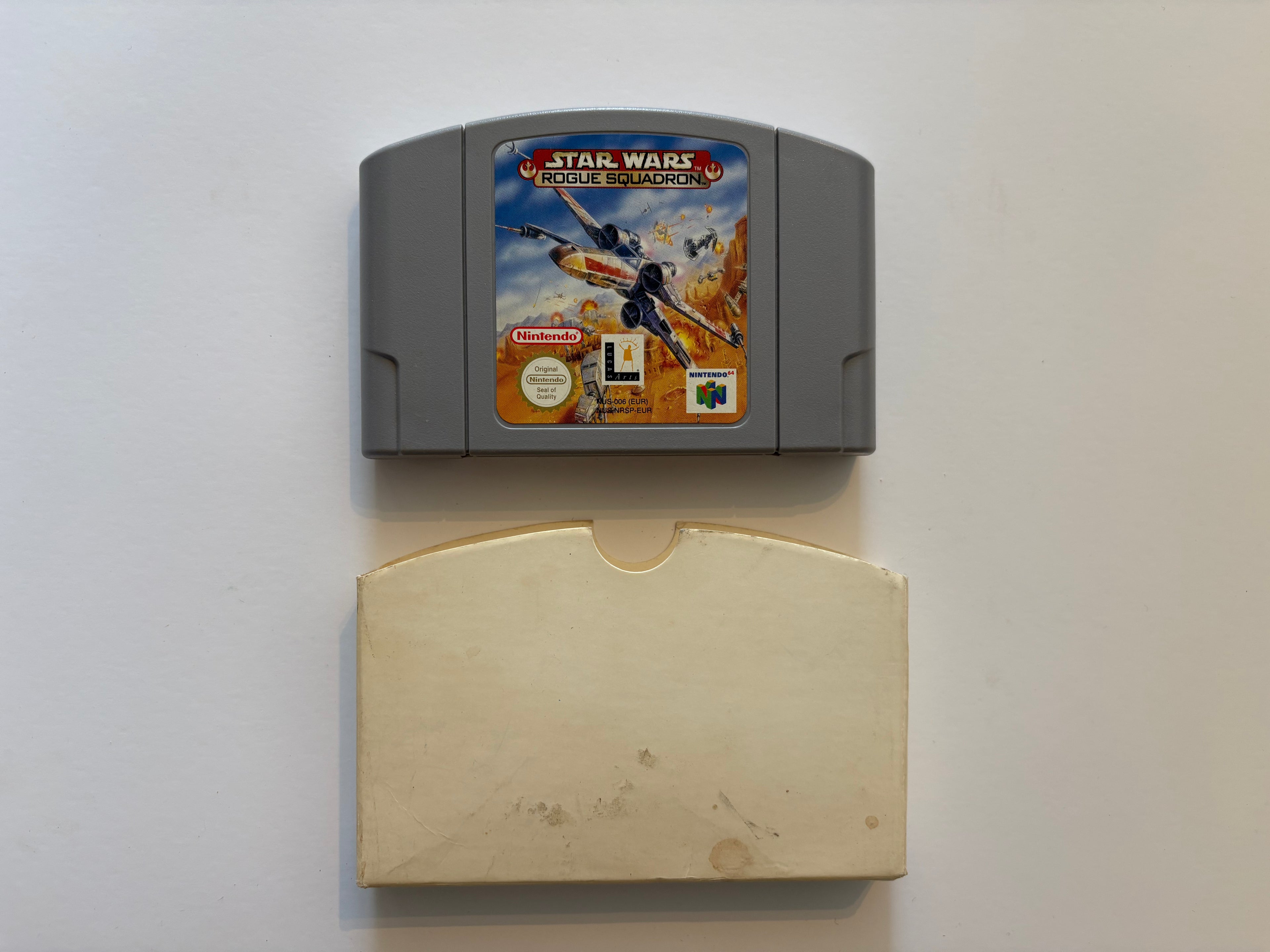 Star Wars Rogue Squadron - i original kasse uden manual