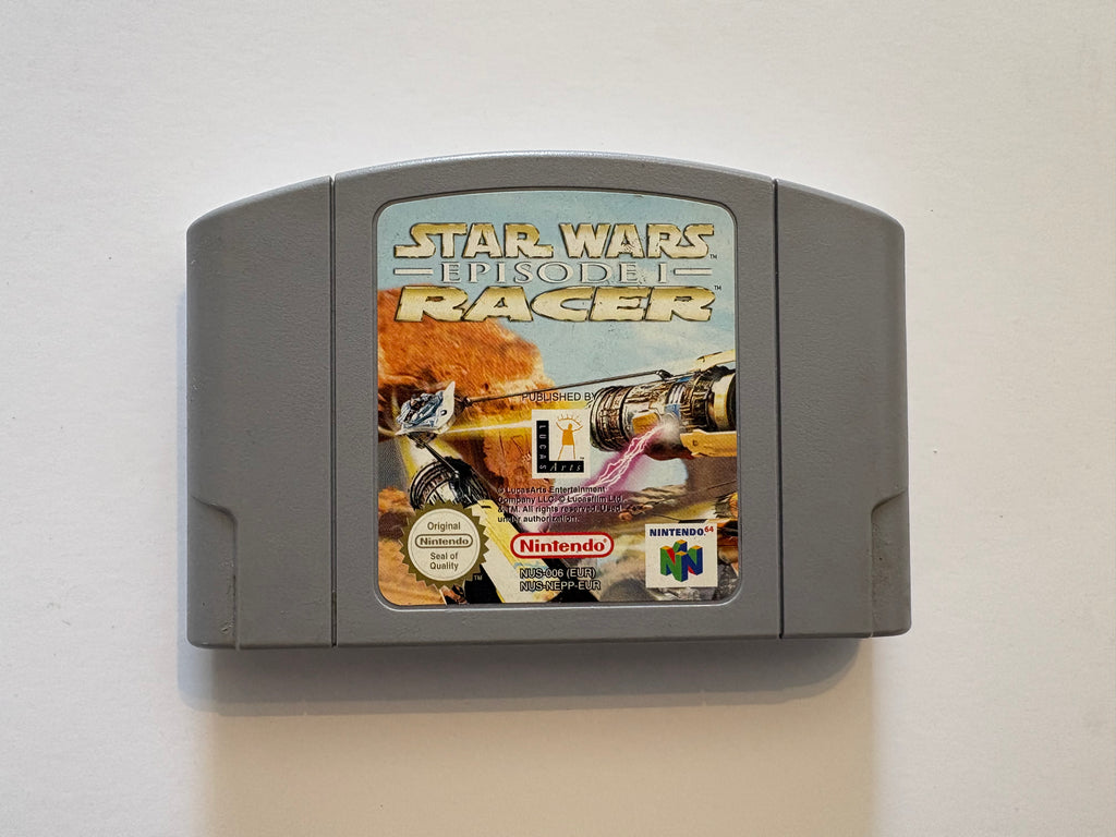 Star Wars Episode 1 Racer - i original kasse uden manual