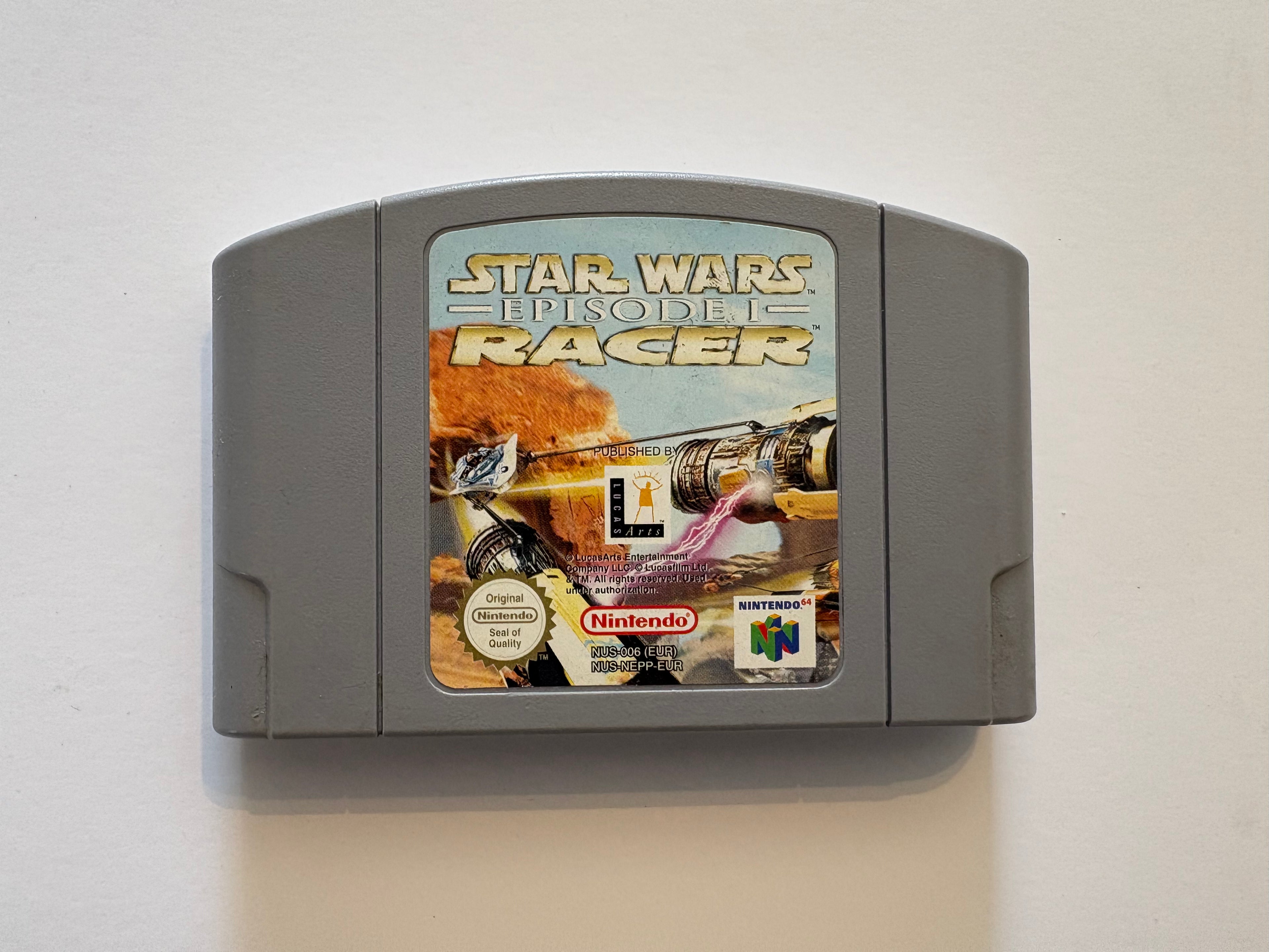 Star Wars Episode 1 Racer - i original kasse uden manual