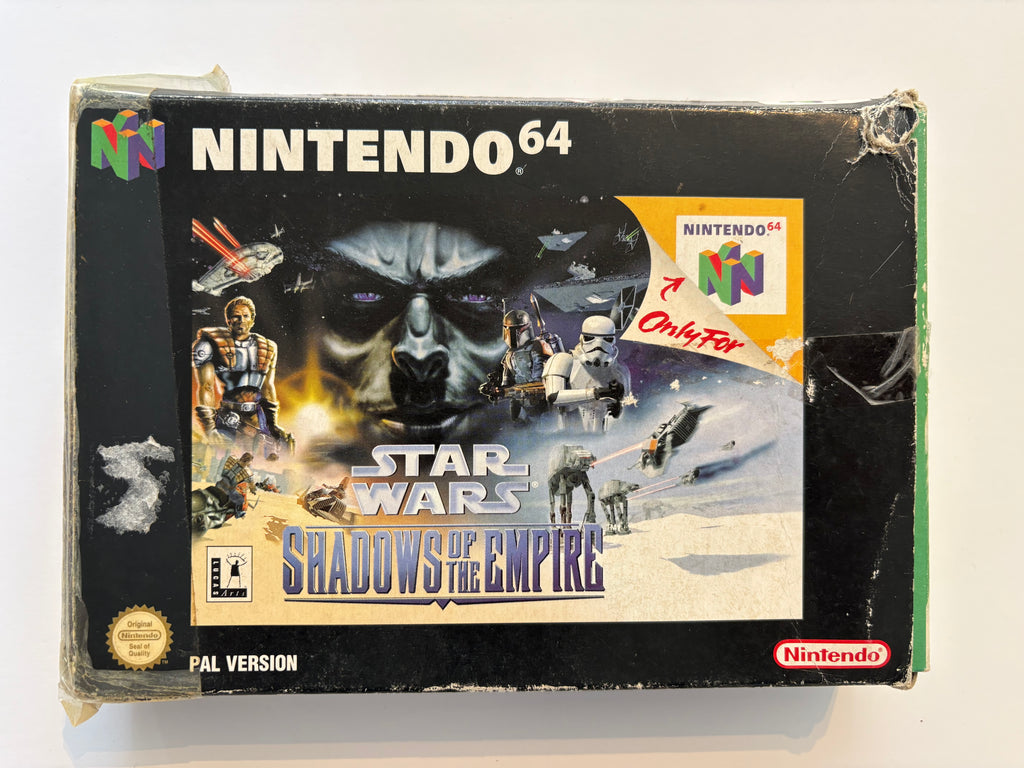 Star Wars Shadows of The Empire - i original kasse (CIB)