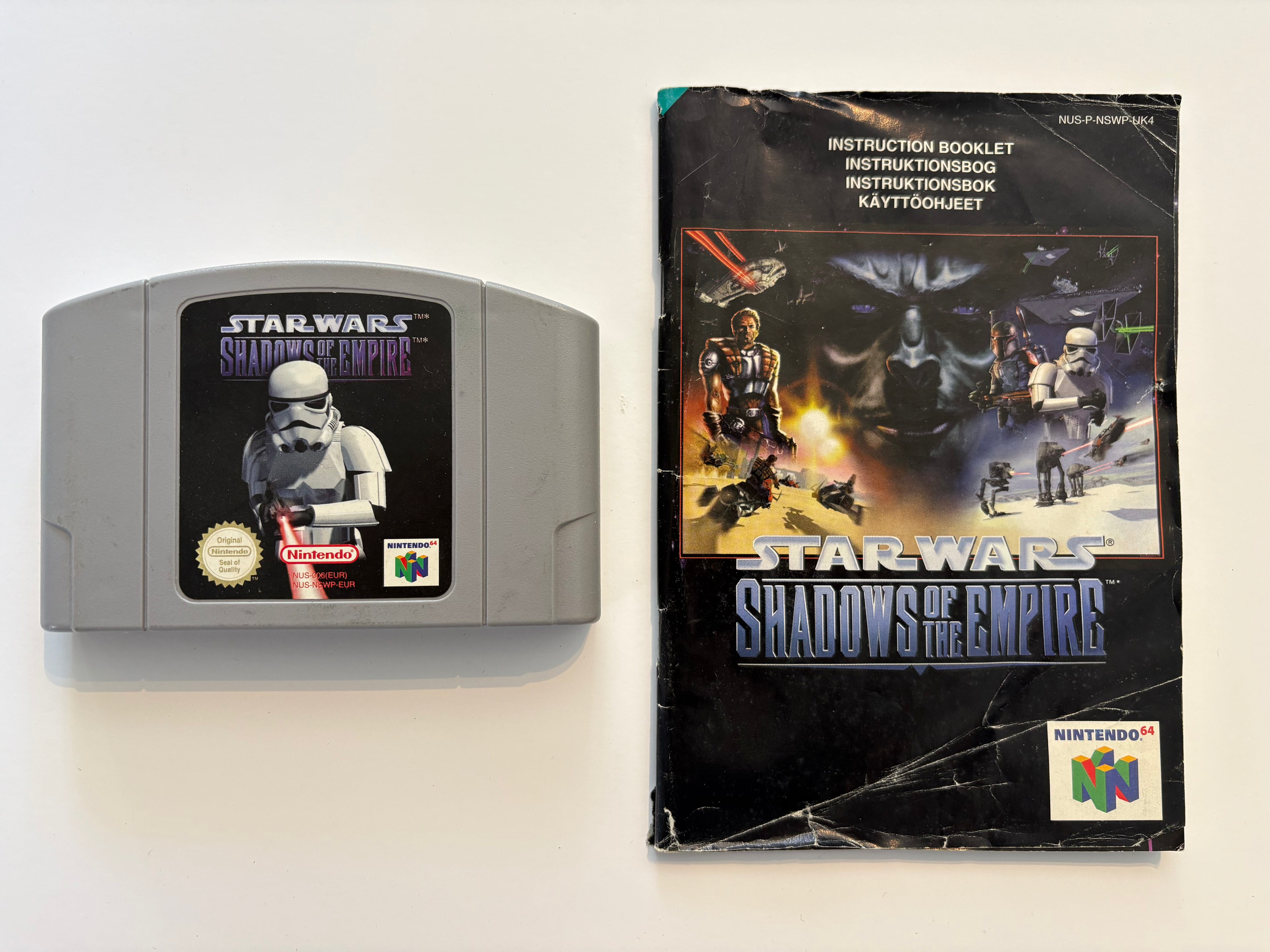 Star Wars Shadows of The Empire - i original kasse (CIB)