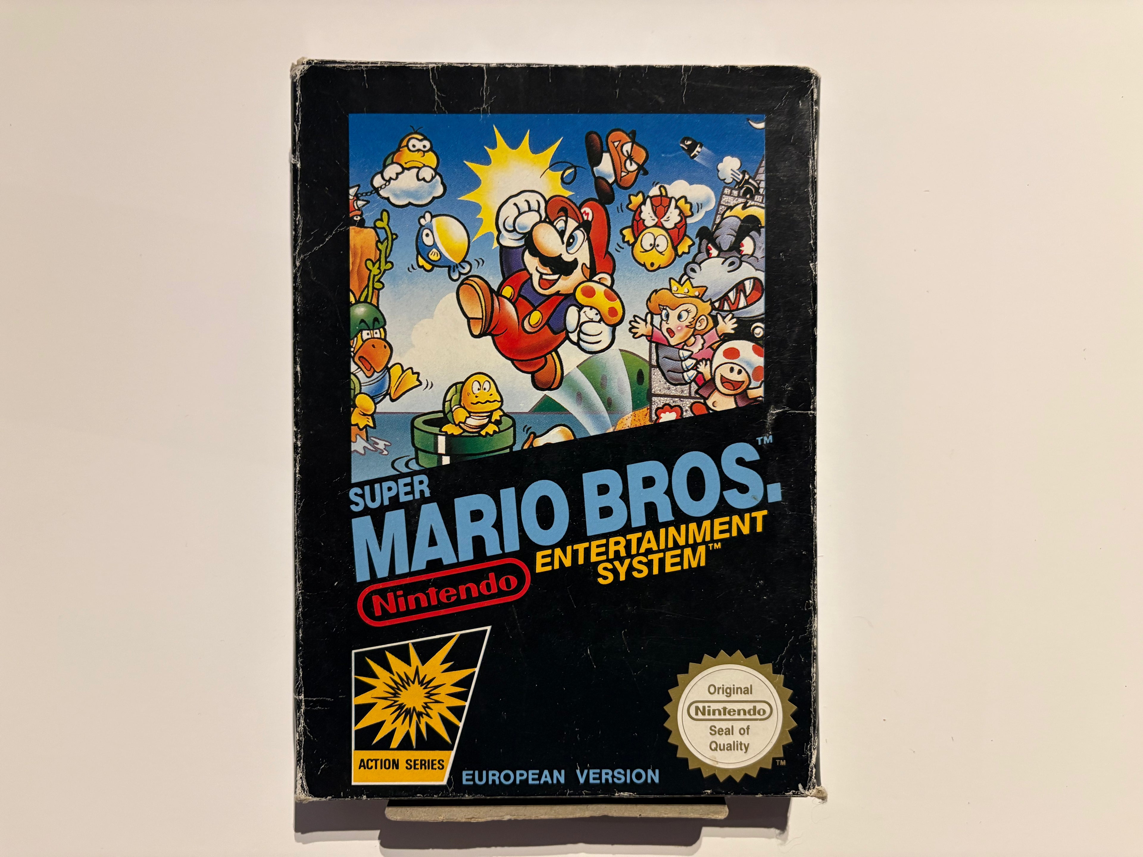 NES - Super Mario Bros + Kasse - uden manual