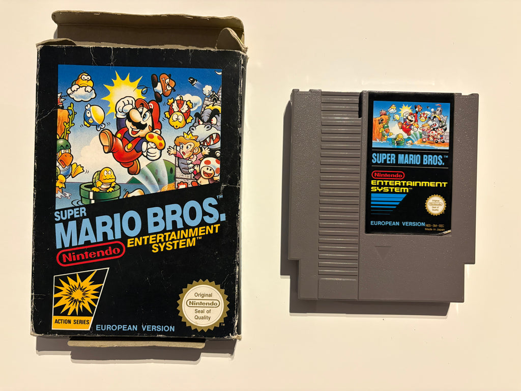 NES - Super Mario Bros + Kasse - uden manual