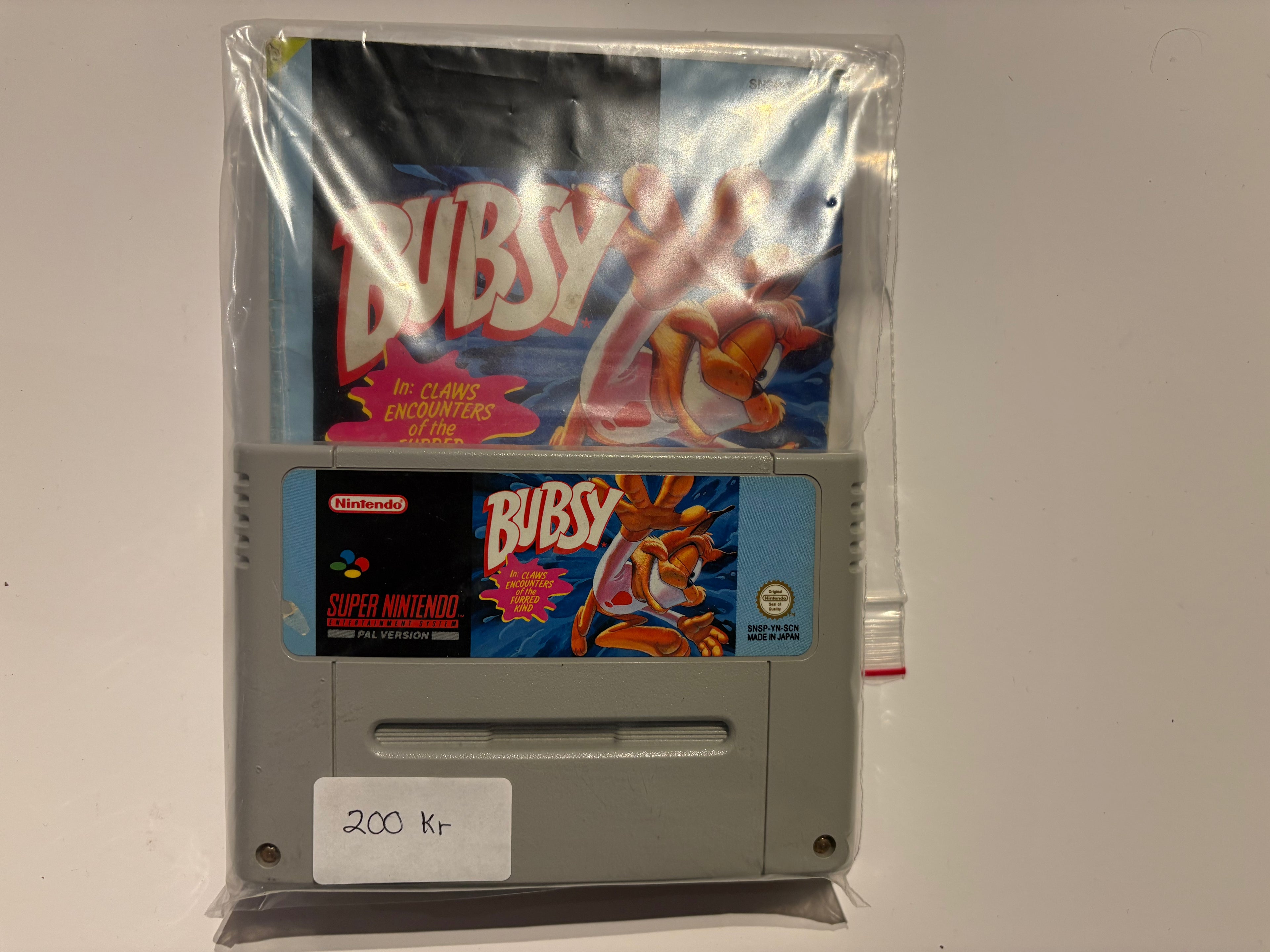 SNES - Bubsy