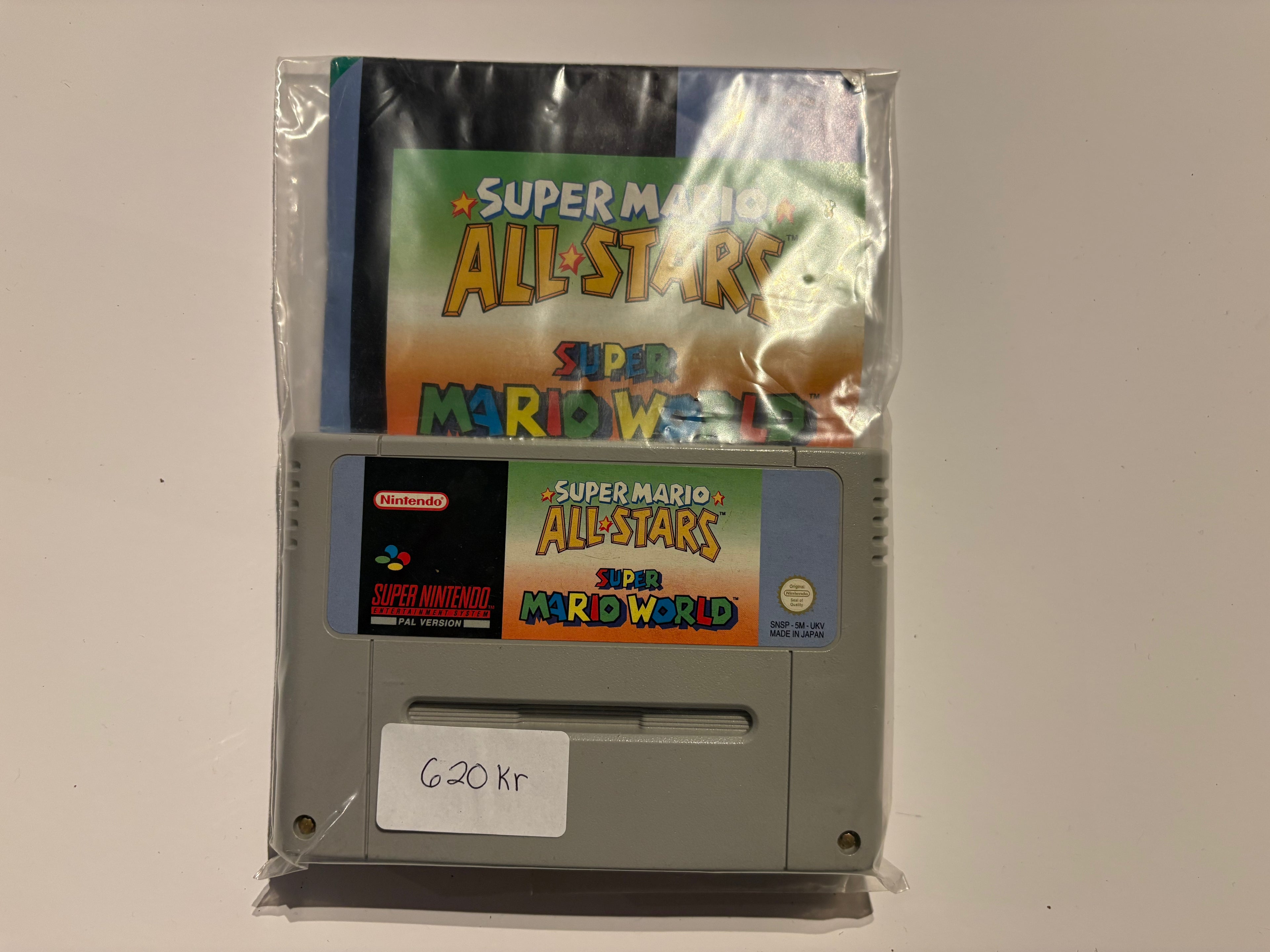 SNES - Super Mario All Stars Super Mario World