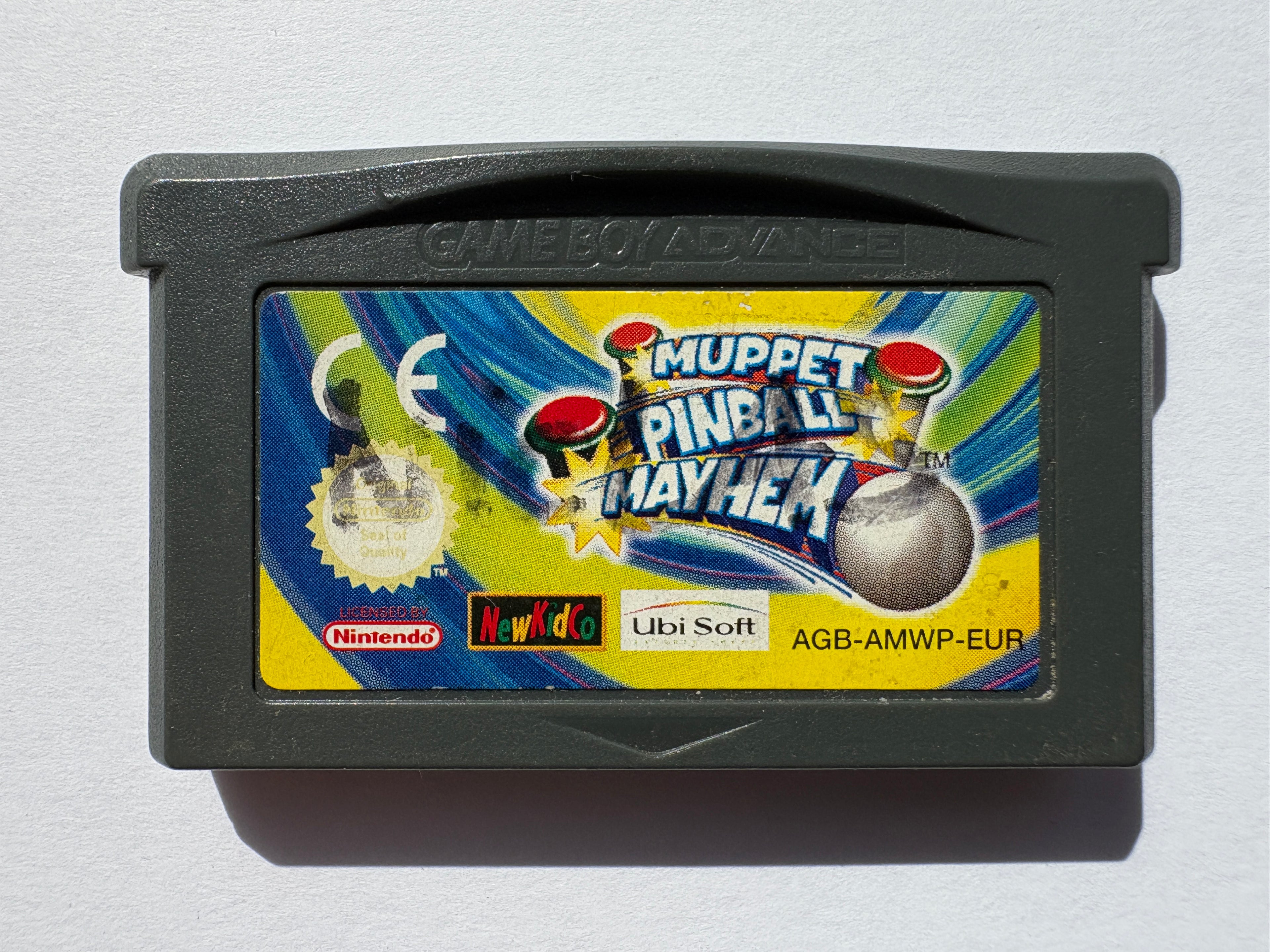 GBA - Muppet Pinball Mayhem