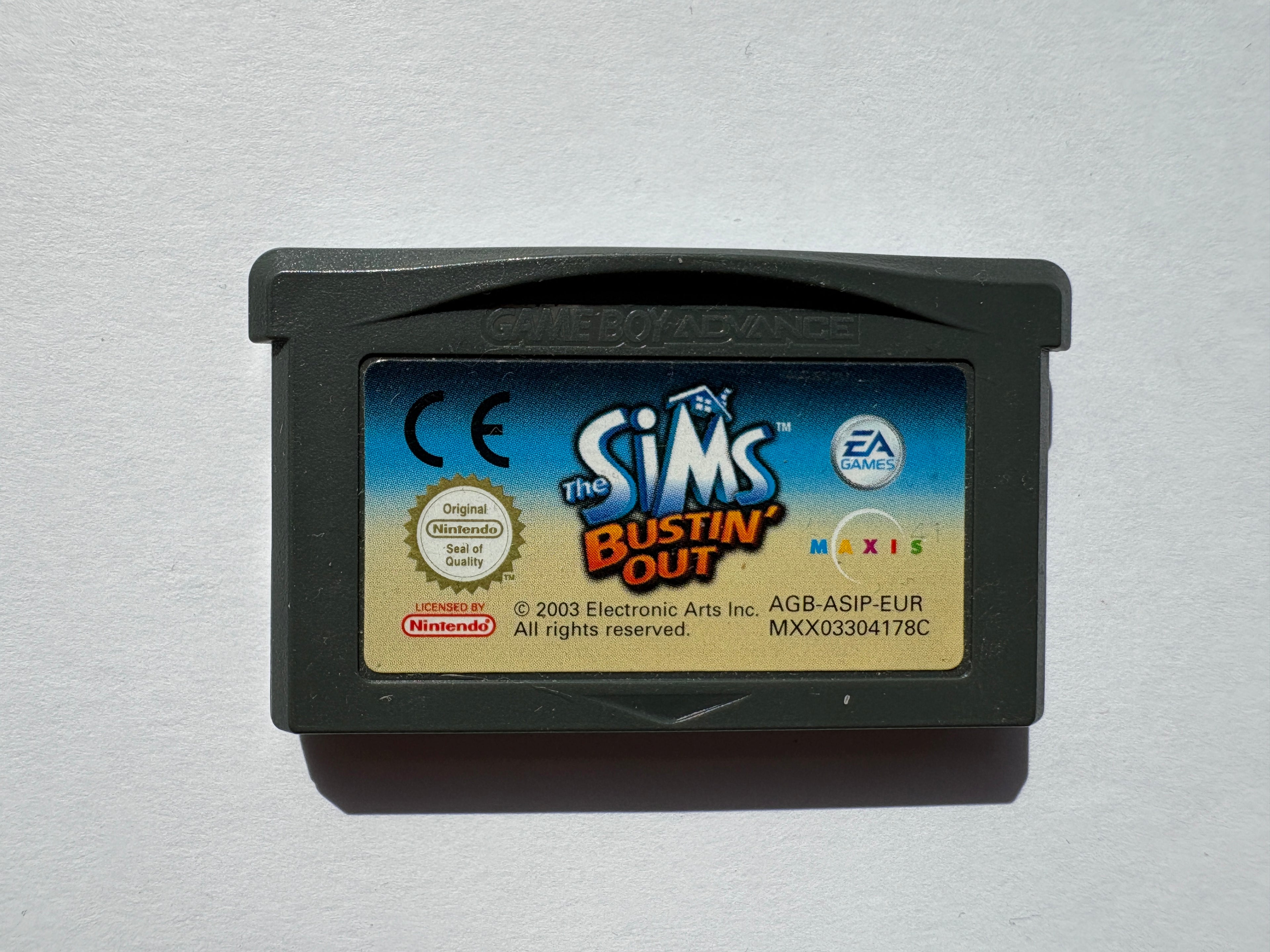 GBA - The Sims Bustin' Out