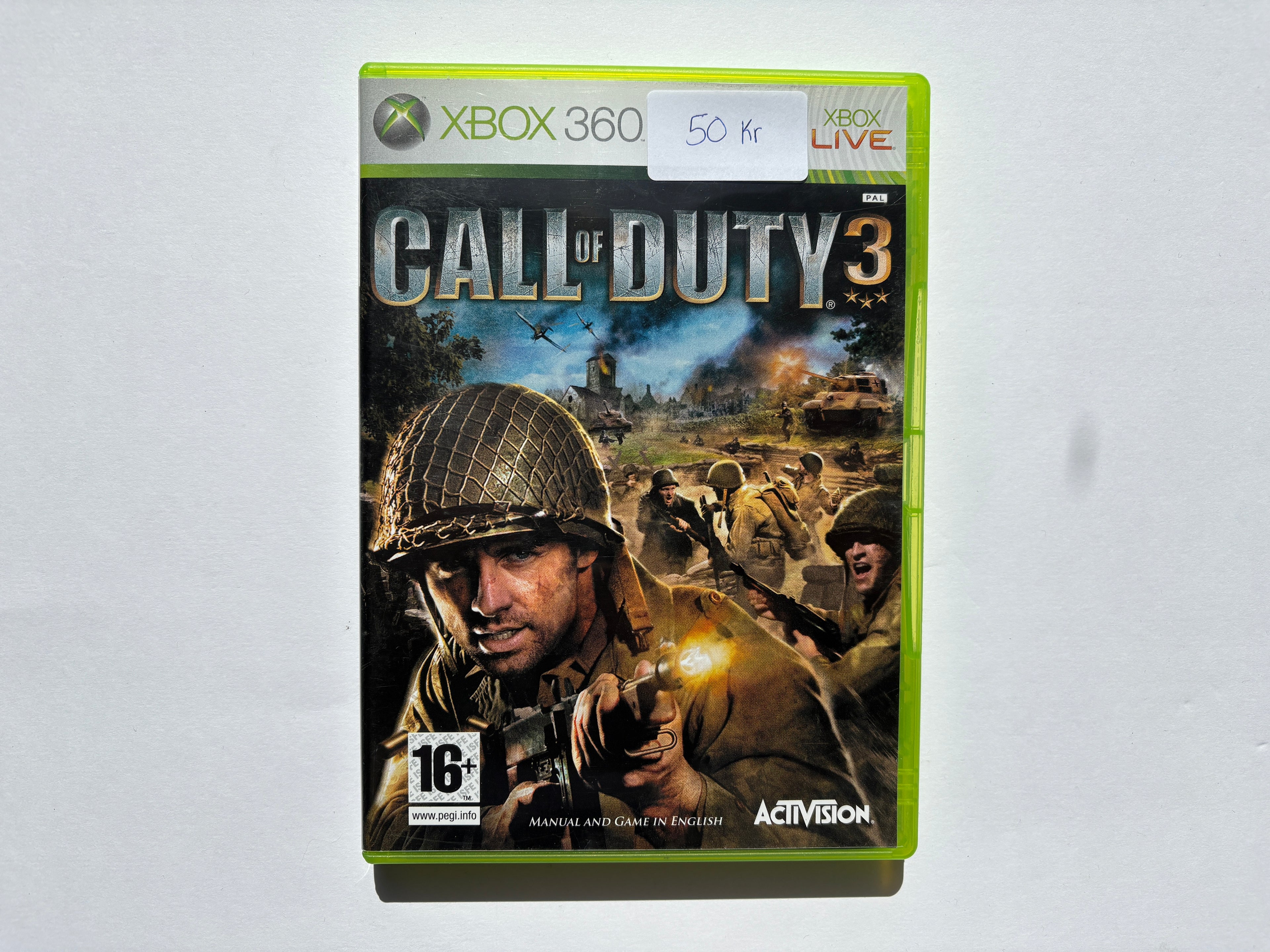 XBOX 360 - Call of Duty 3