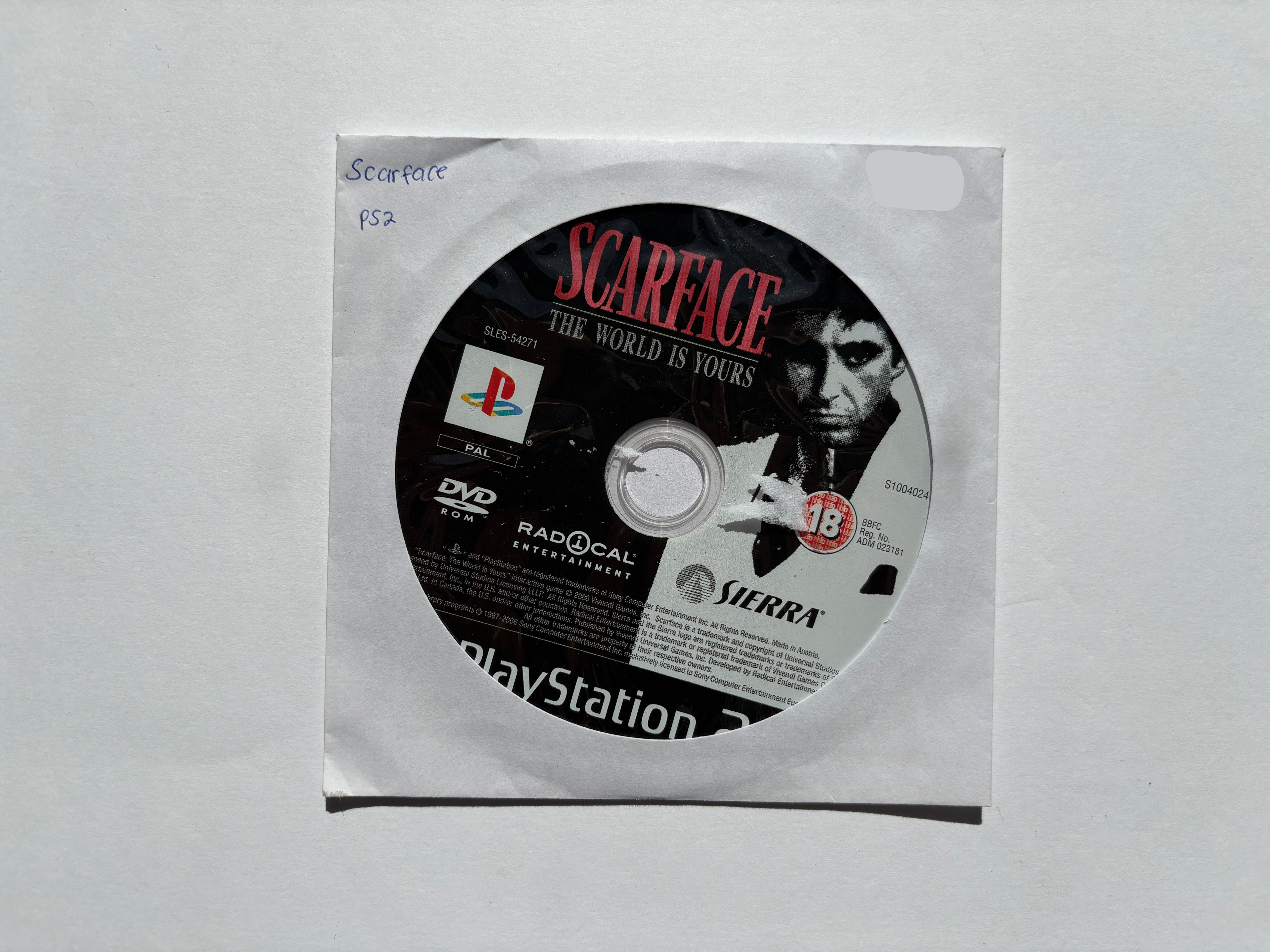 PS2 - Scarface: The World is Yours