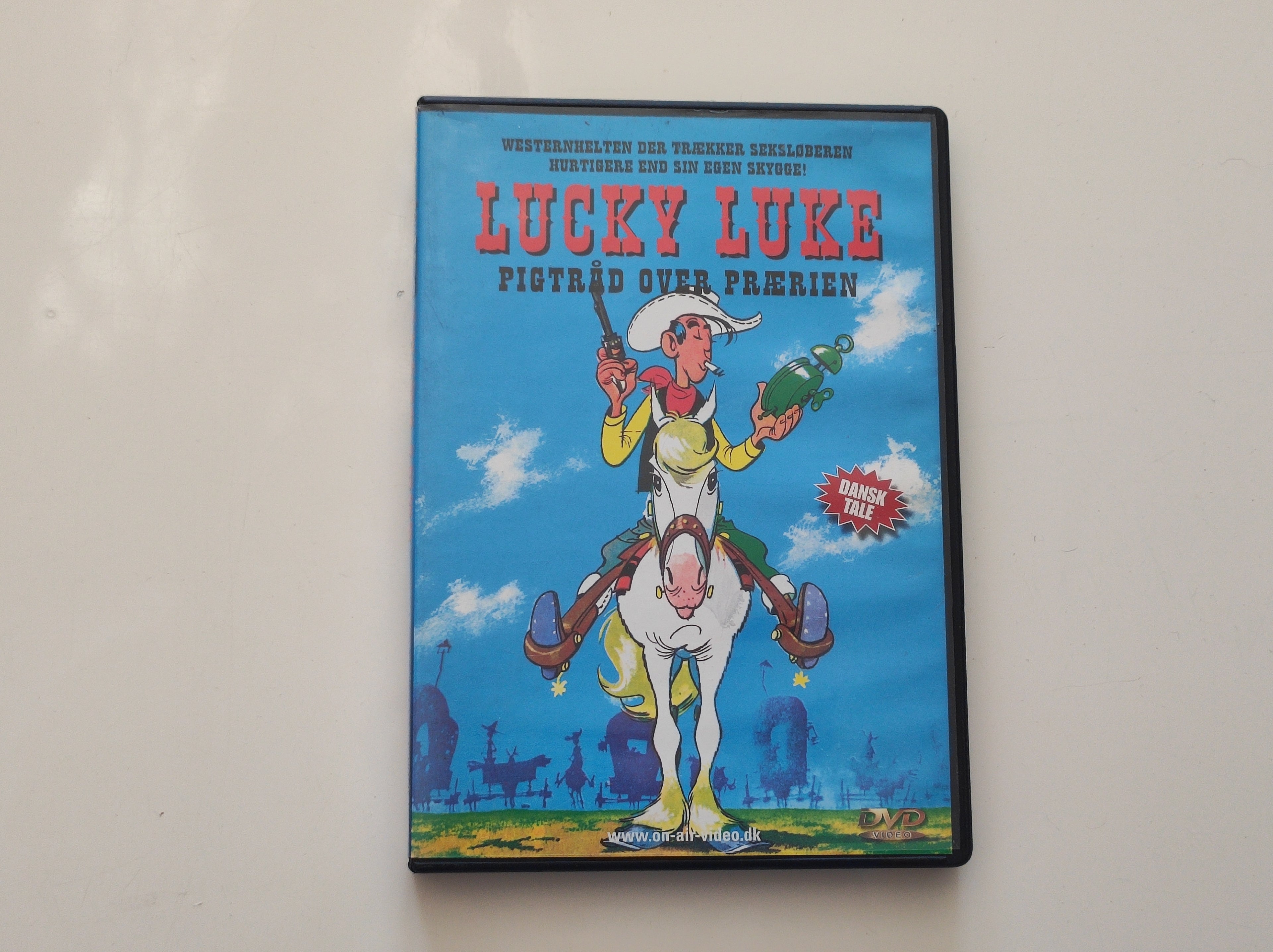 DVD - Lucky Luke: Pigtråd Over Prærien