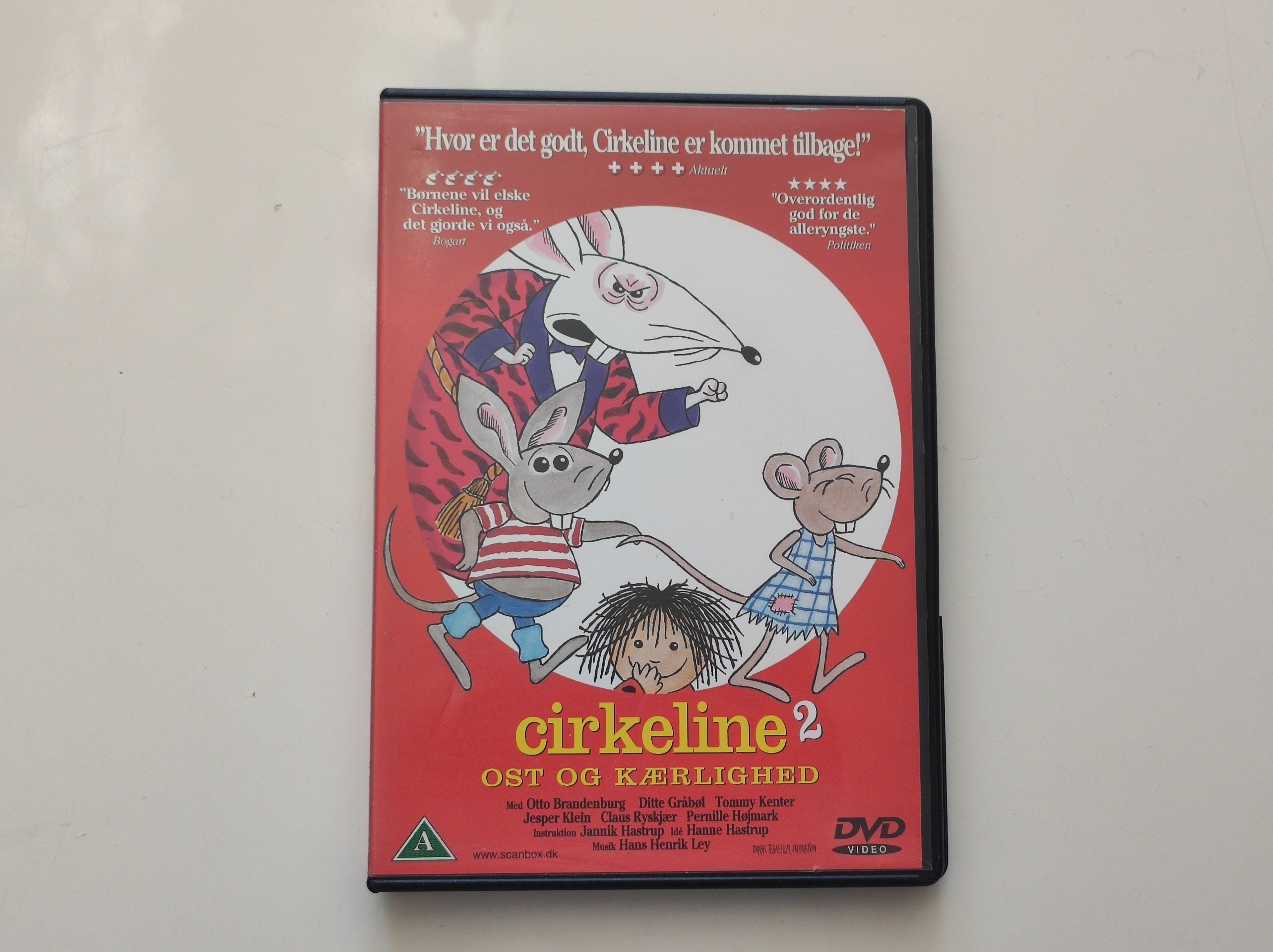 DVD - Cirkeline: Ost og Kærlighed