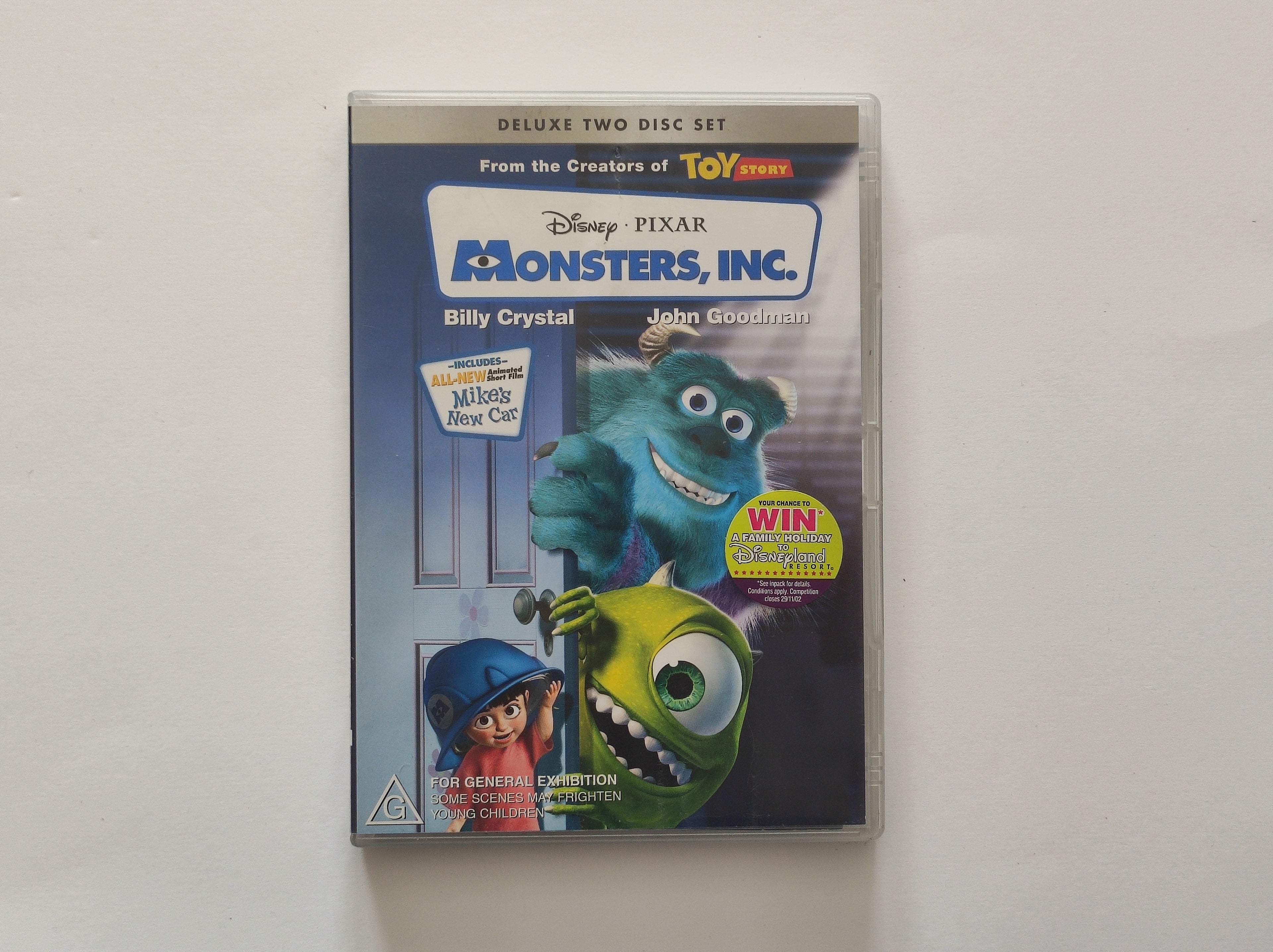 DVD - Disney Pixar Monsters, Inc.