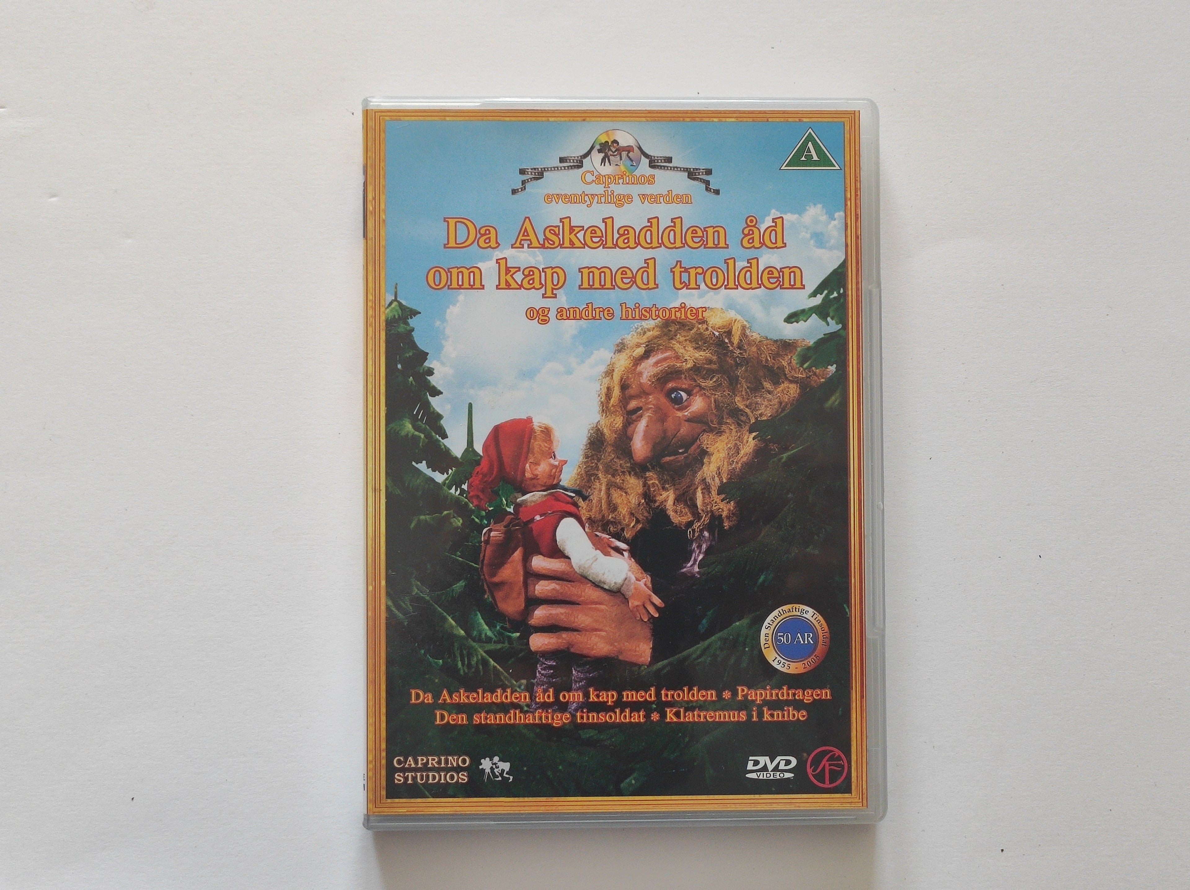 DVD - Da Askeladden Åd Om Kap Med Trolden