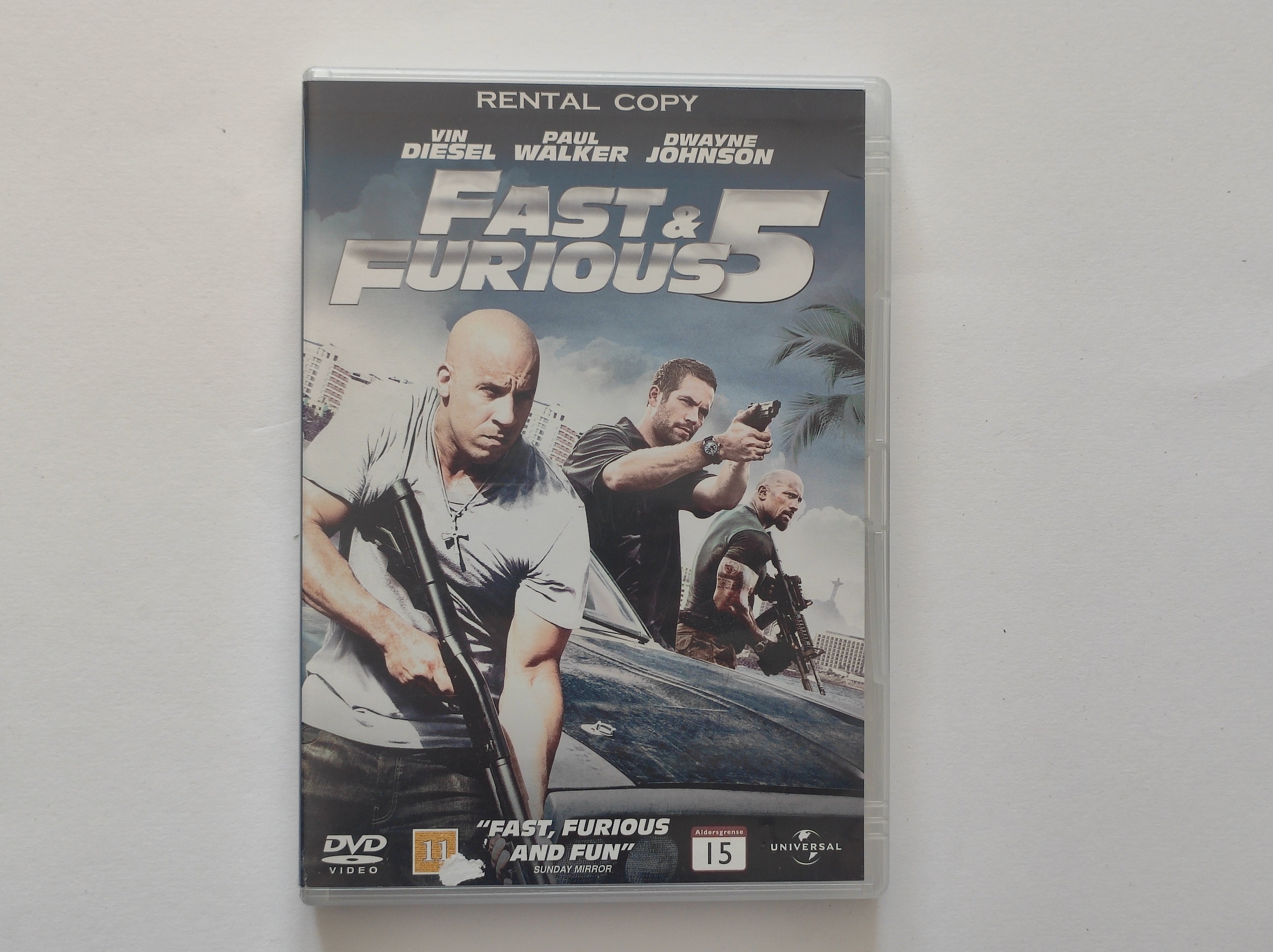 DVD - Fast And Furious 5