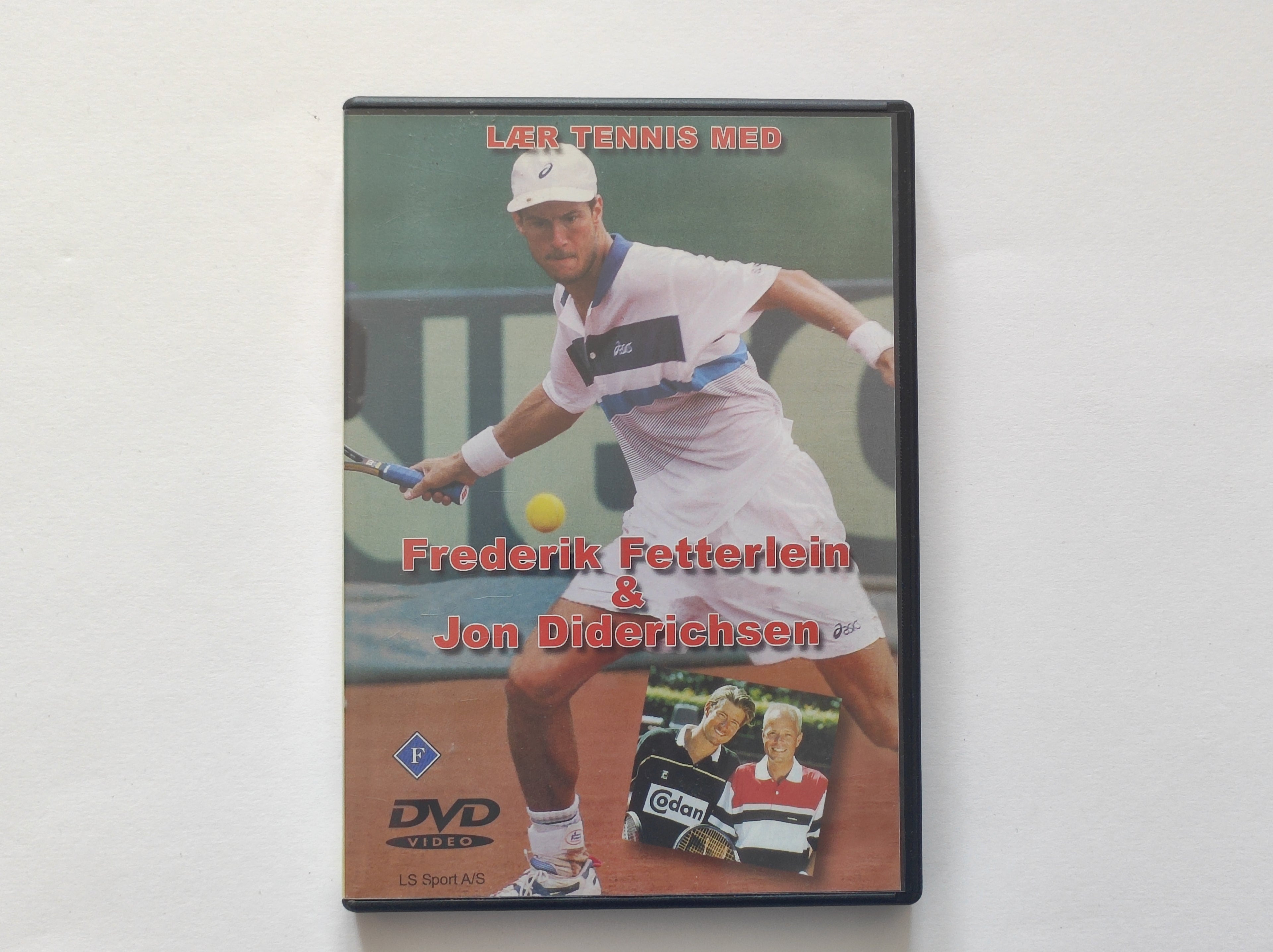 DVD - Lær Tennis Med Frederik Fetterlein & Jon Didererichsen