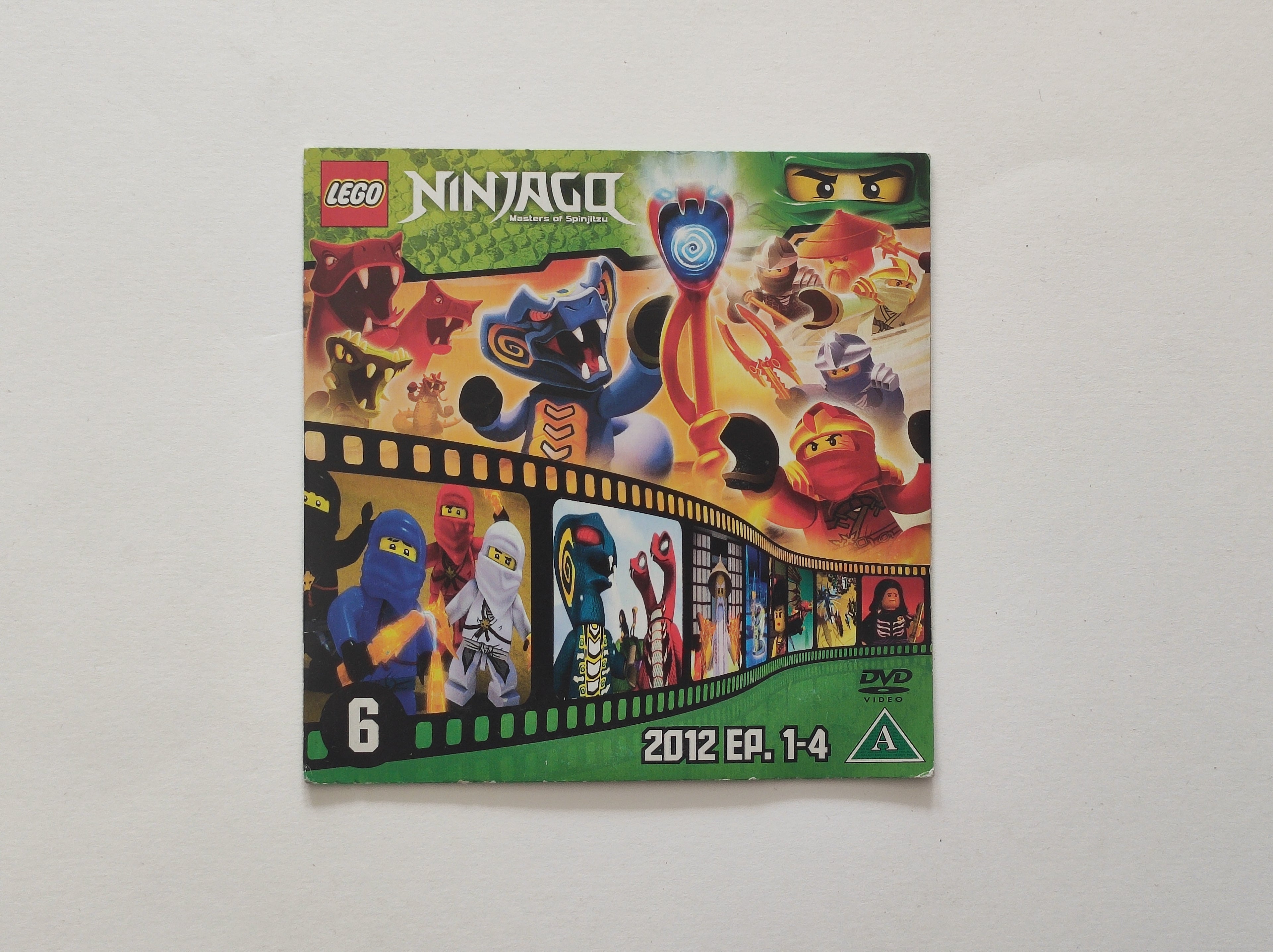 DVD - LEGO Ninjago: Masters of Spinjitzu – 2012 Episodes 1–4