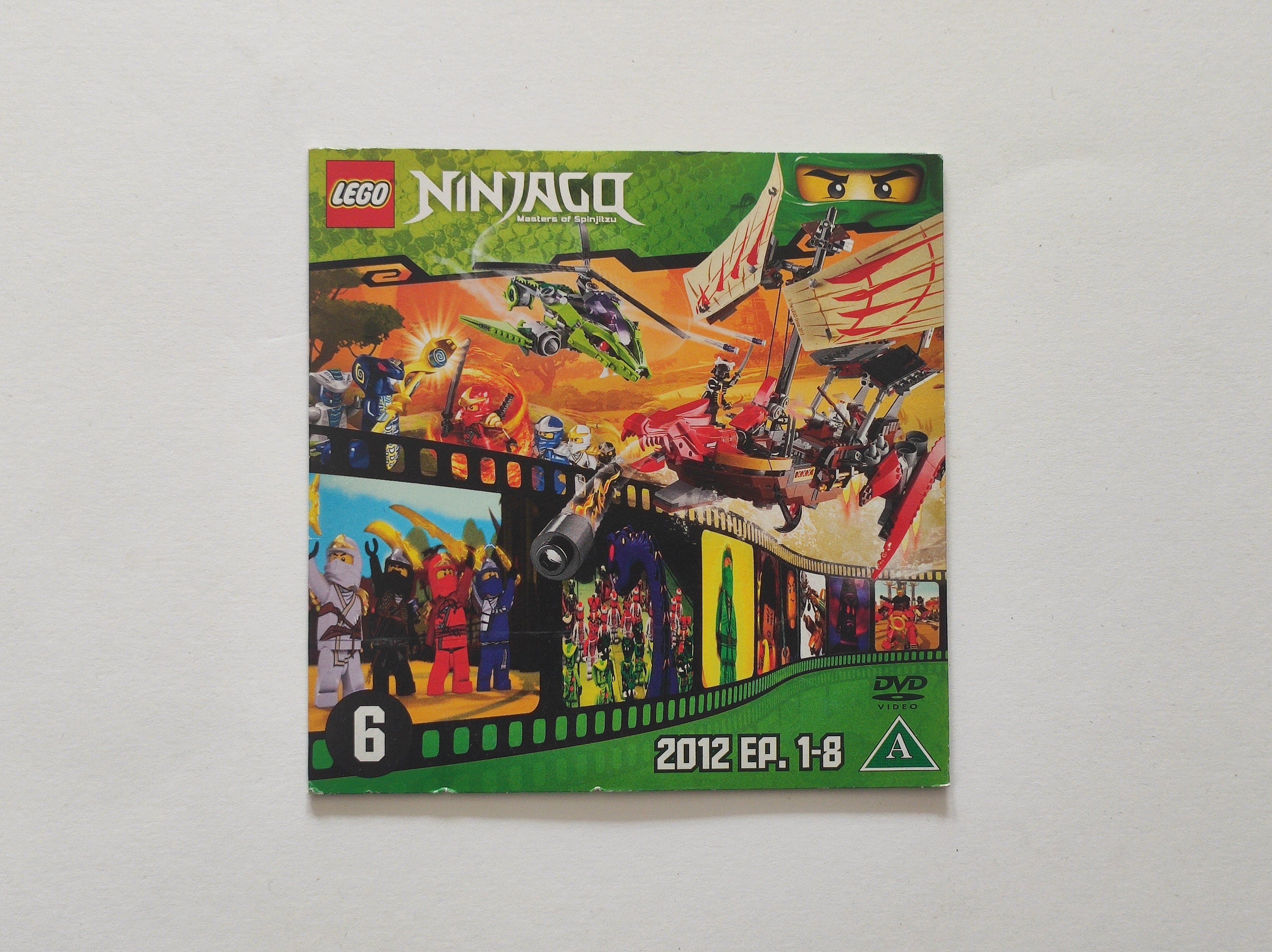DVD - LEGO Ninjago: Masters of Spinjitzu – 2012 Episodes 1–8