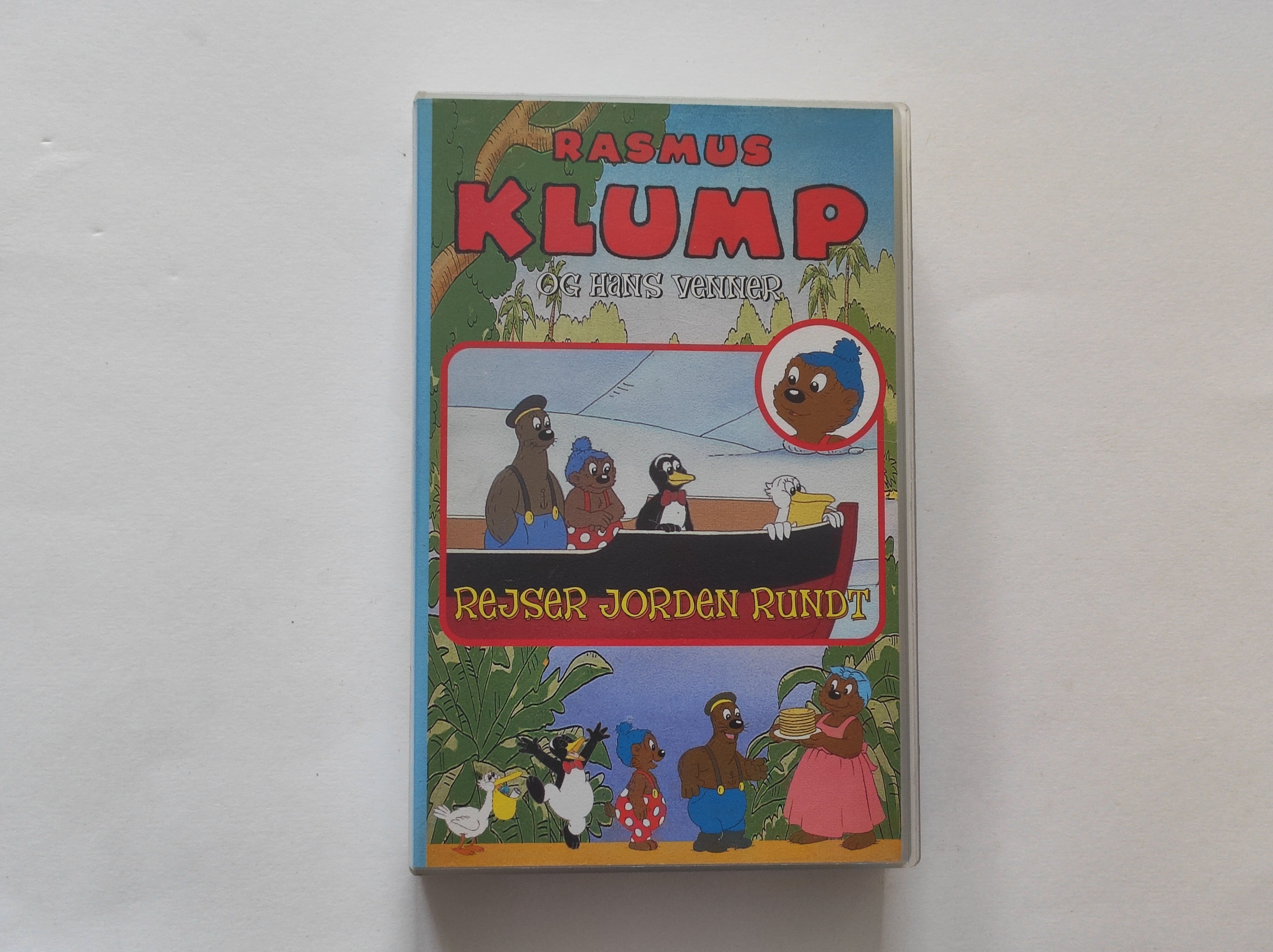 VHS - Rasmus Klump Og Hans Venner: Rejser Jorden Rundt