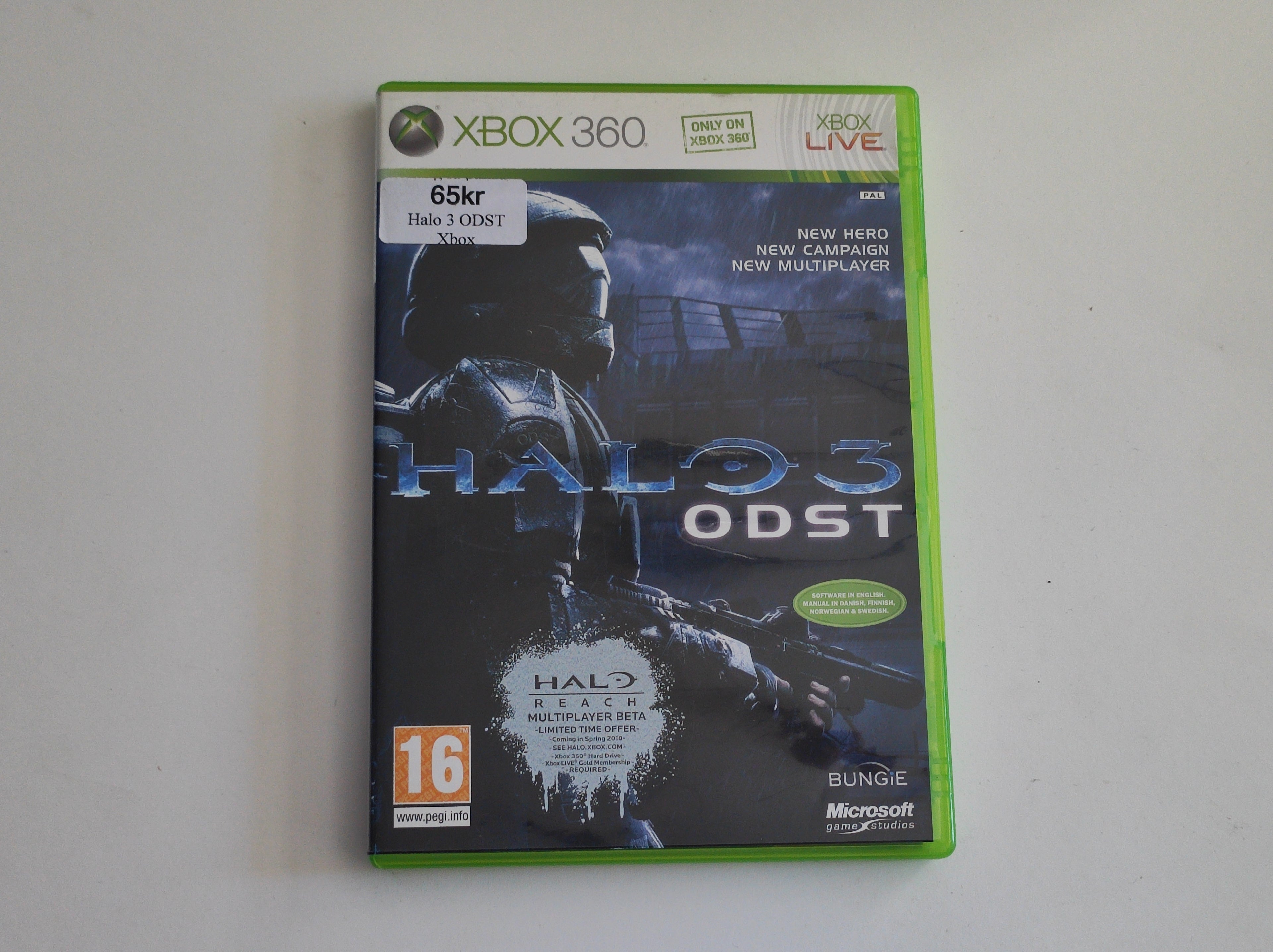 XBOX 360 - Halo 3 ODST