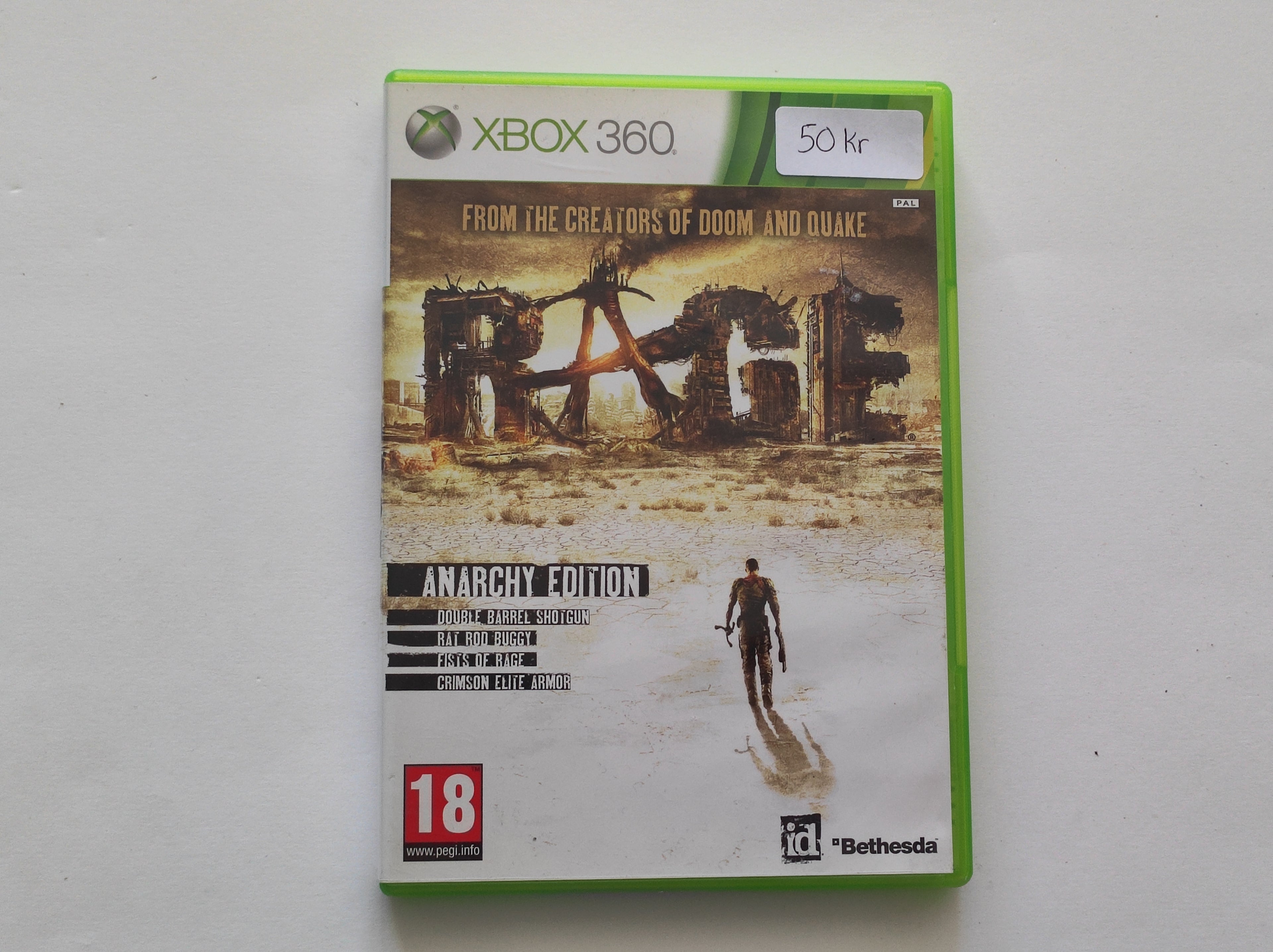 XBOX 360 - Rage Anarchy Edition