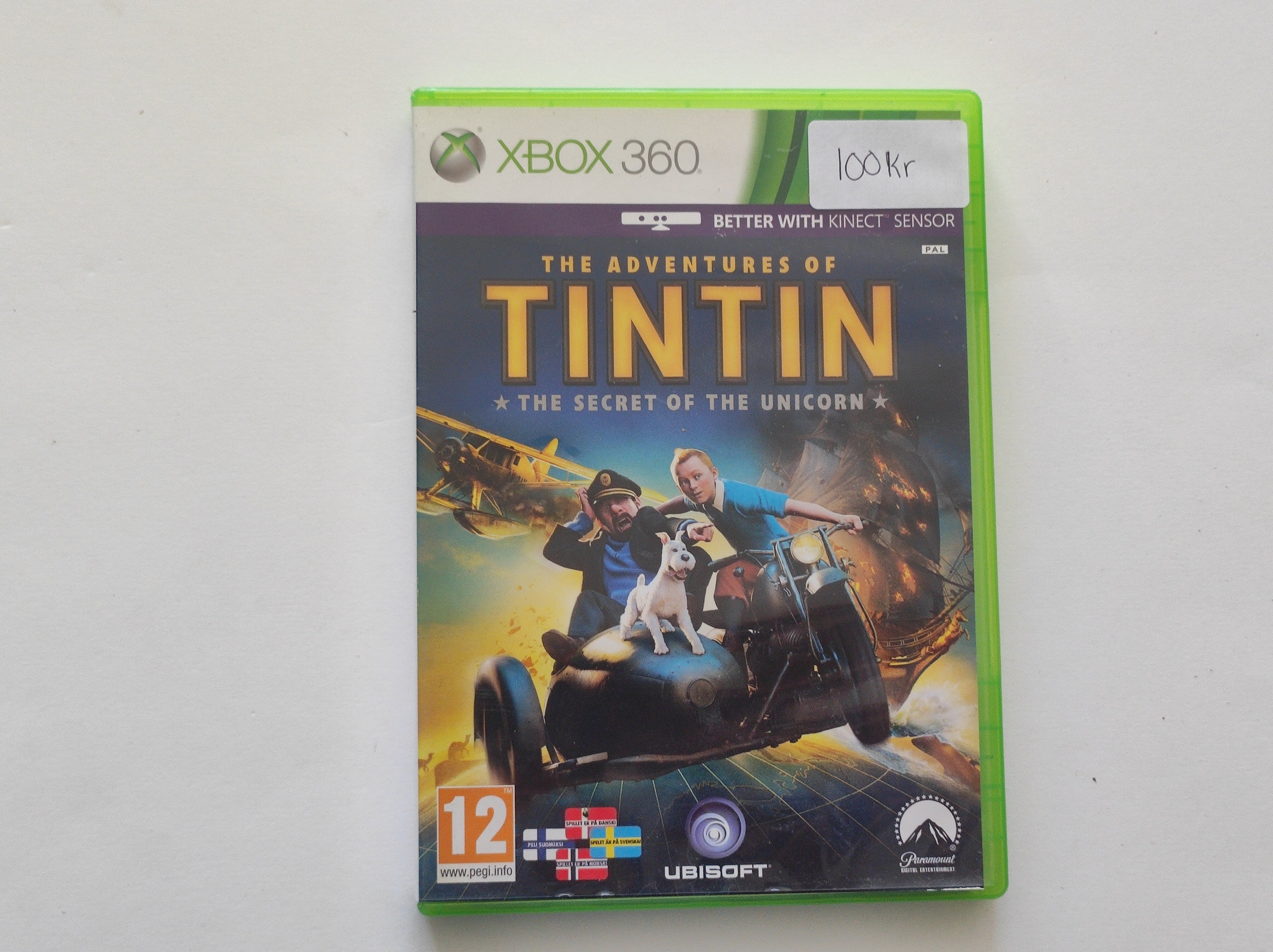 XBOX 360 - The Adventures of Tintin