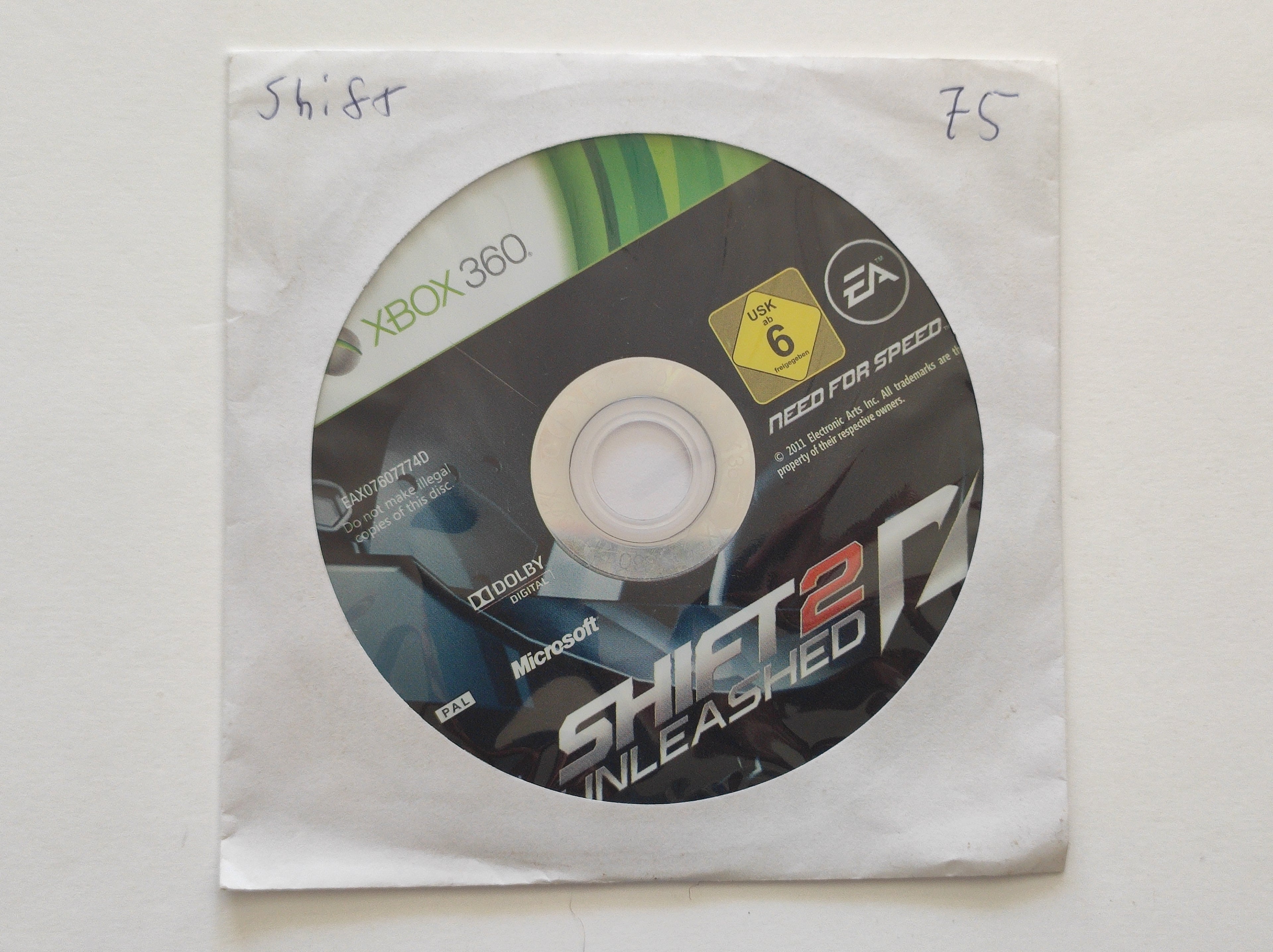 XBOX 360 - Shift 2 Unleashed
