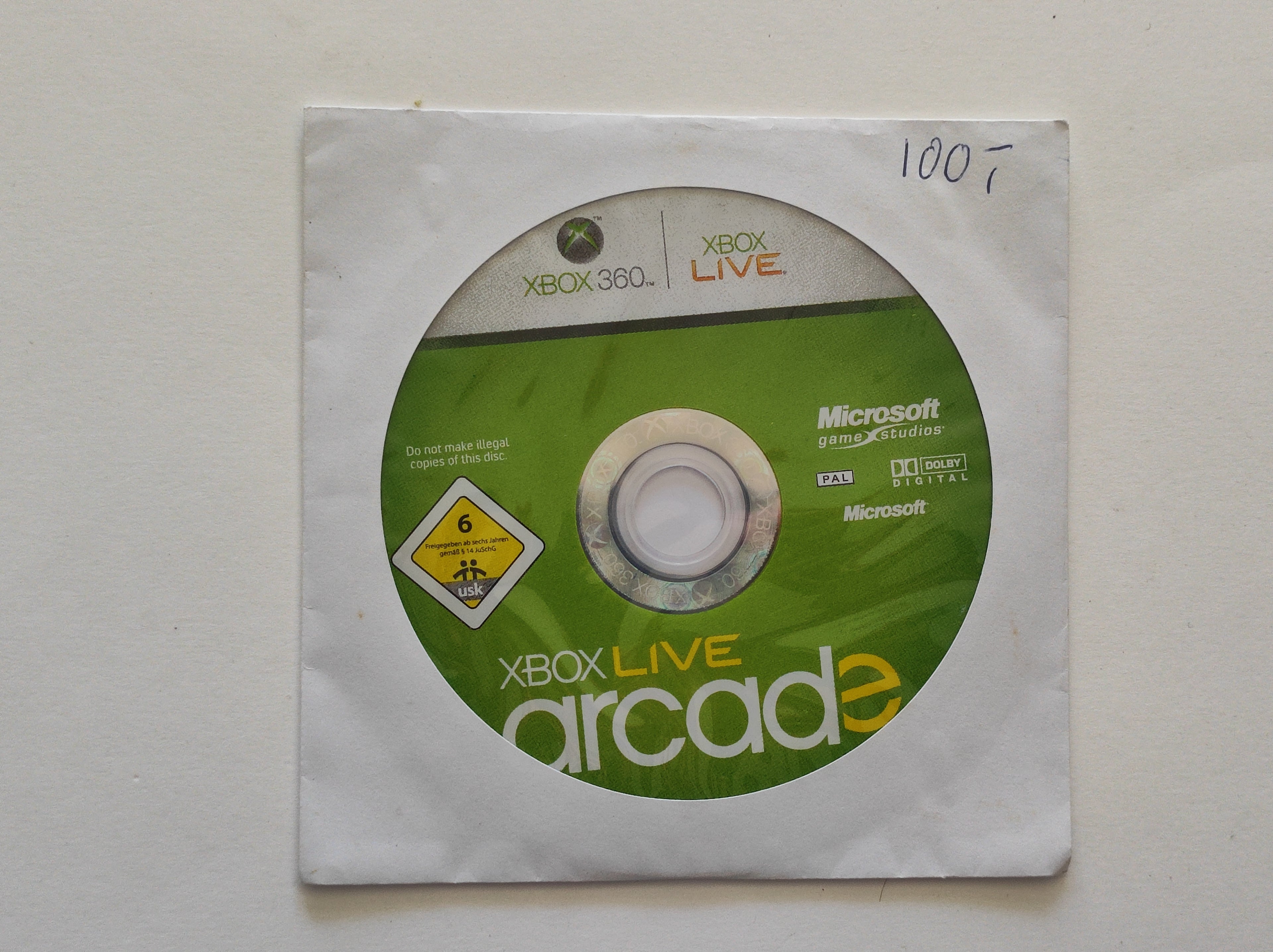 XBOX 360 - Xbox Live Arcade