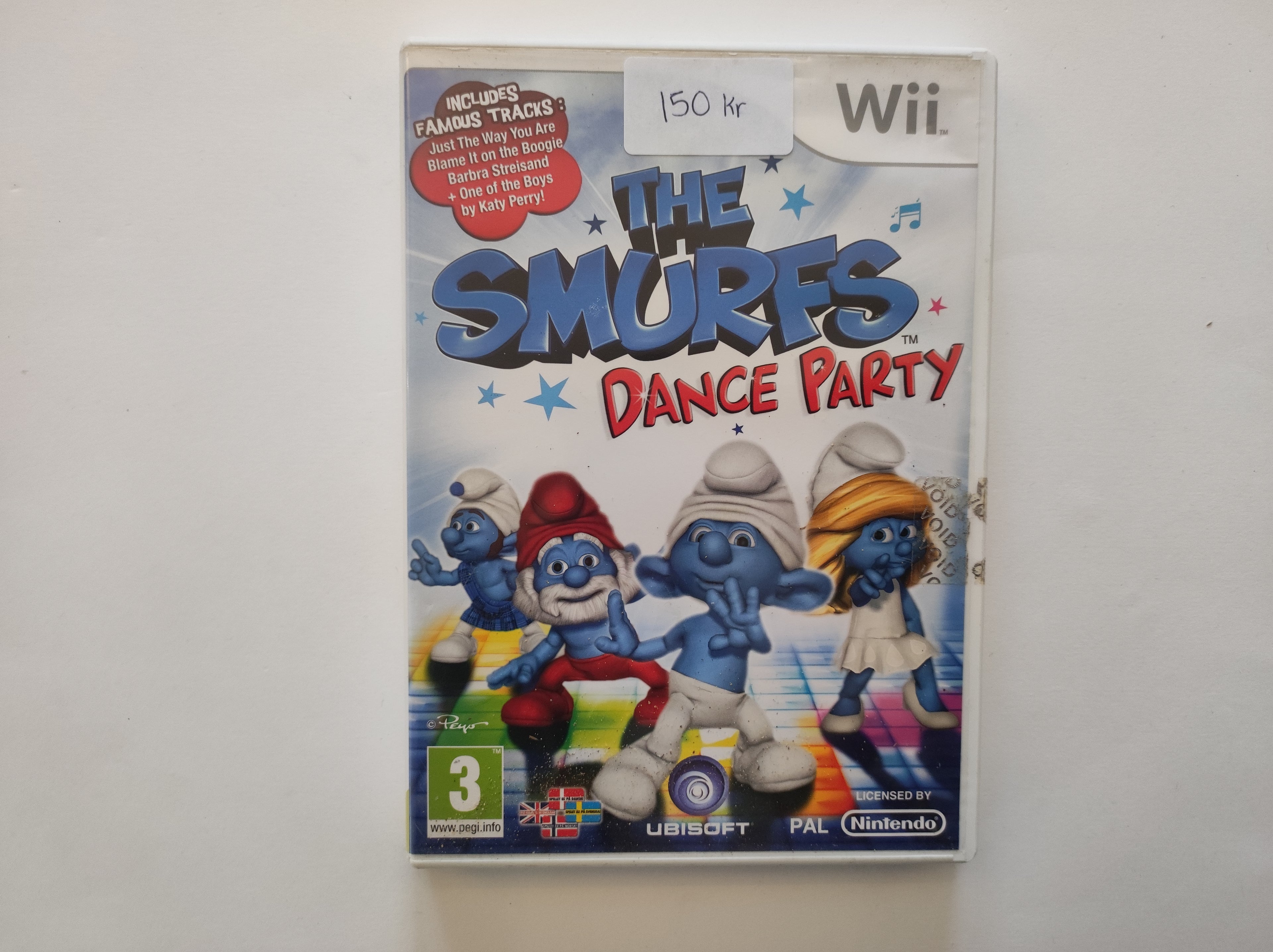 WII - The Smurfs Dance Party