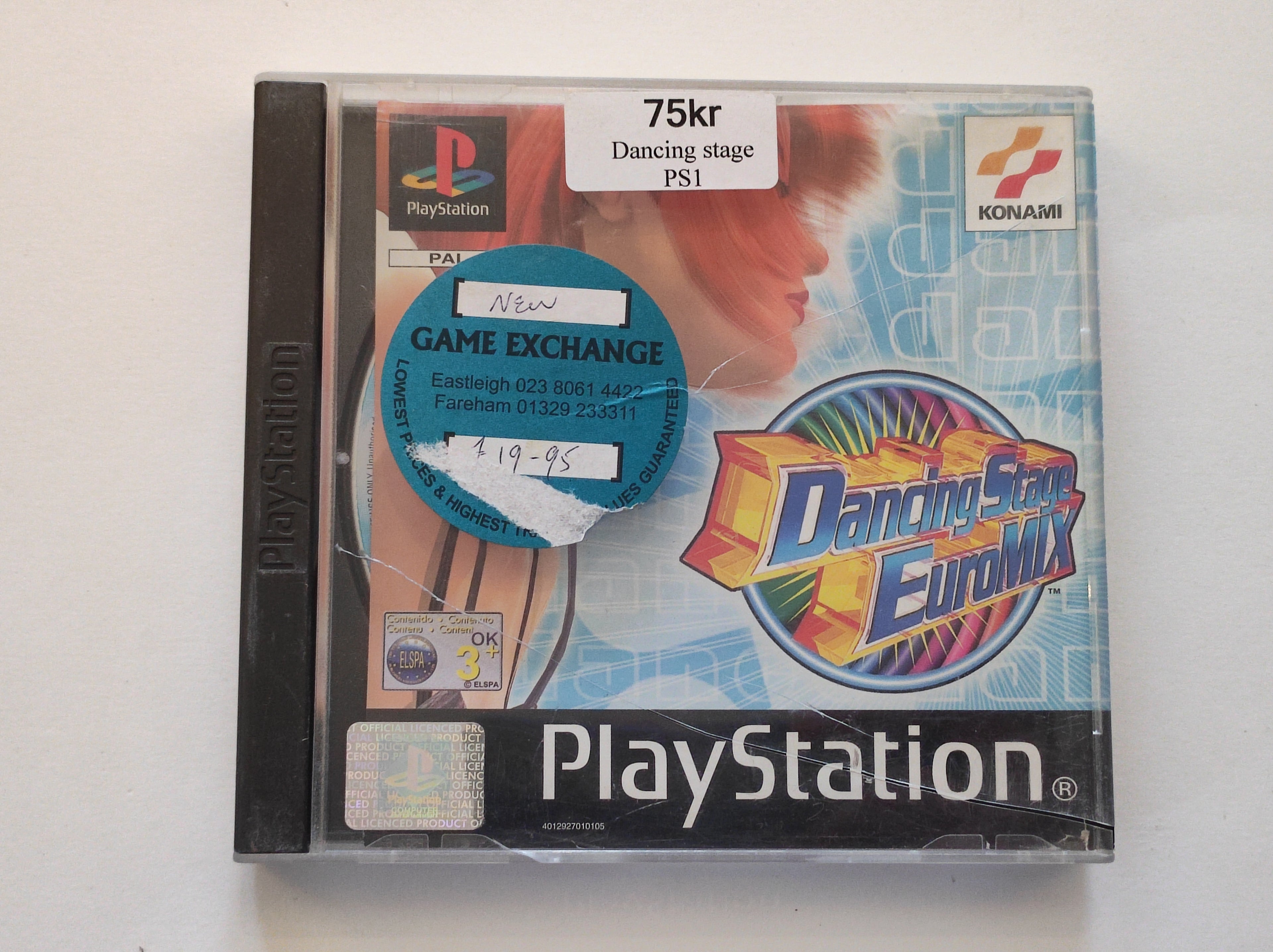 PS1 - Dancing Stage Euromix