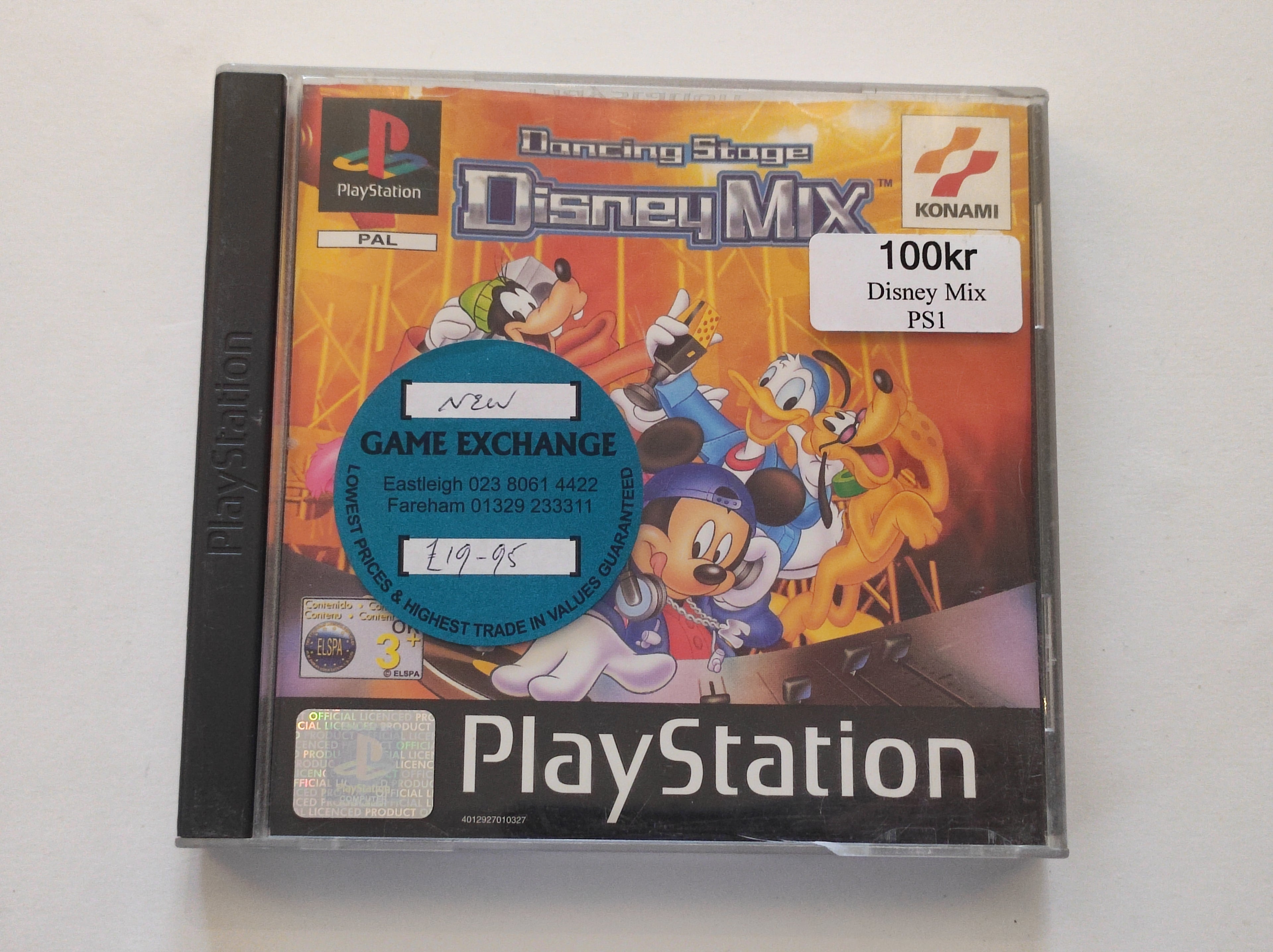 PS1 - Dancing Stage Disney Mix
