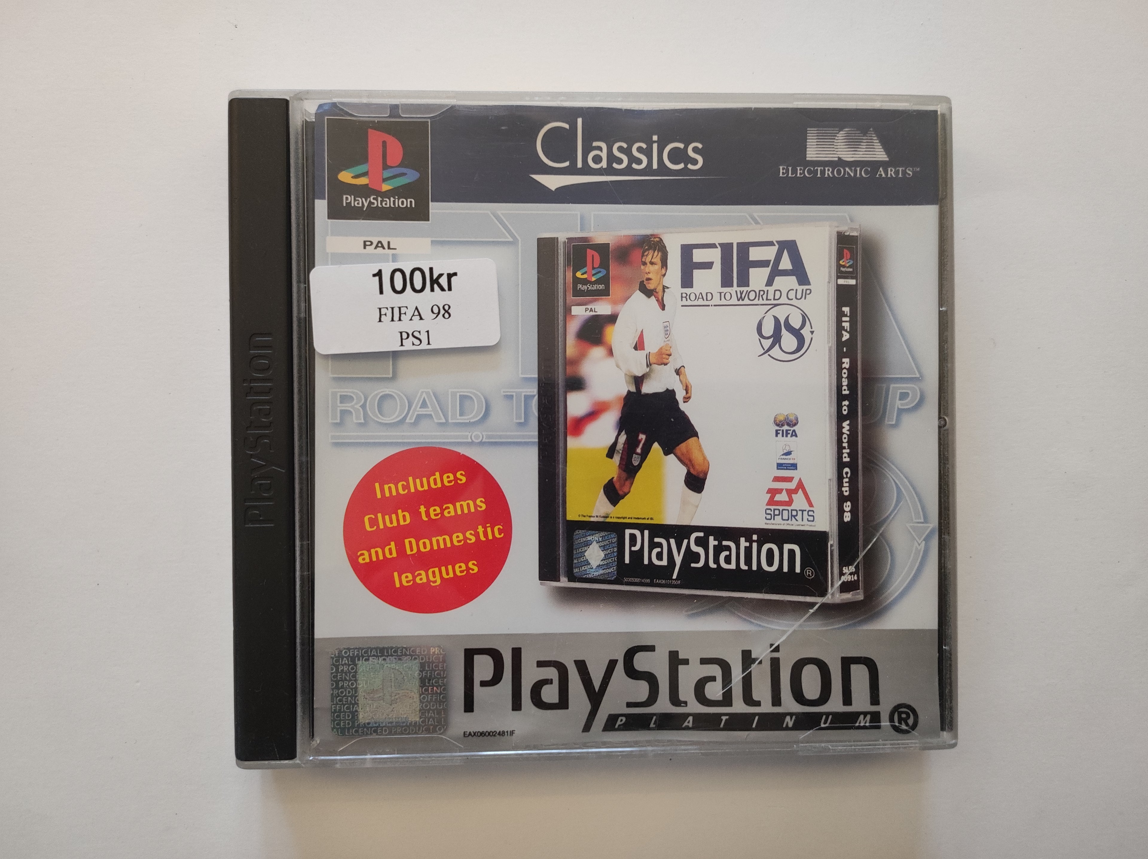 PS1 - Fifa : Road to World Cup 98