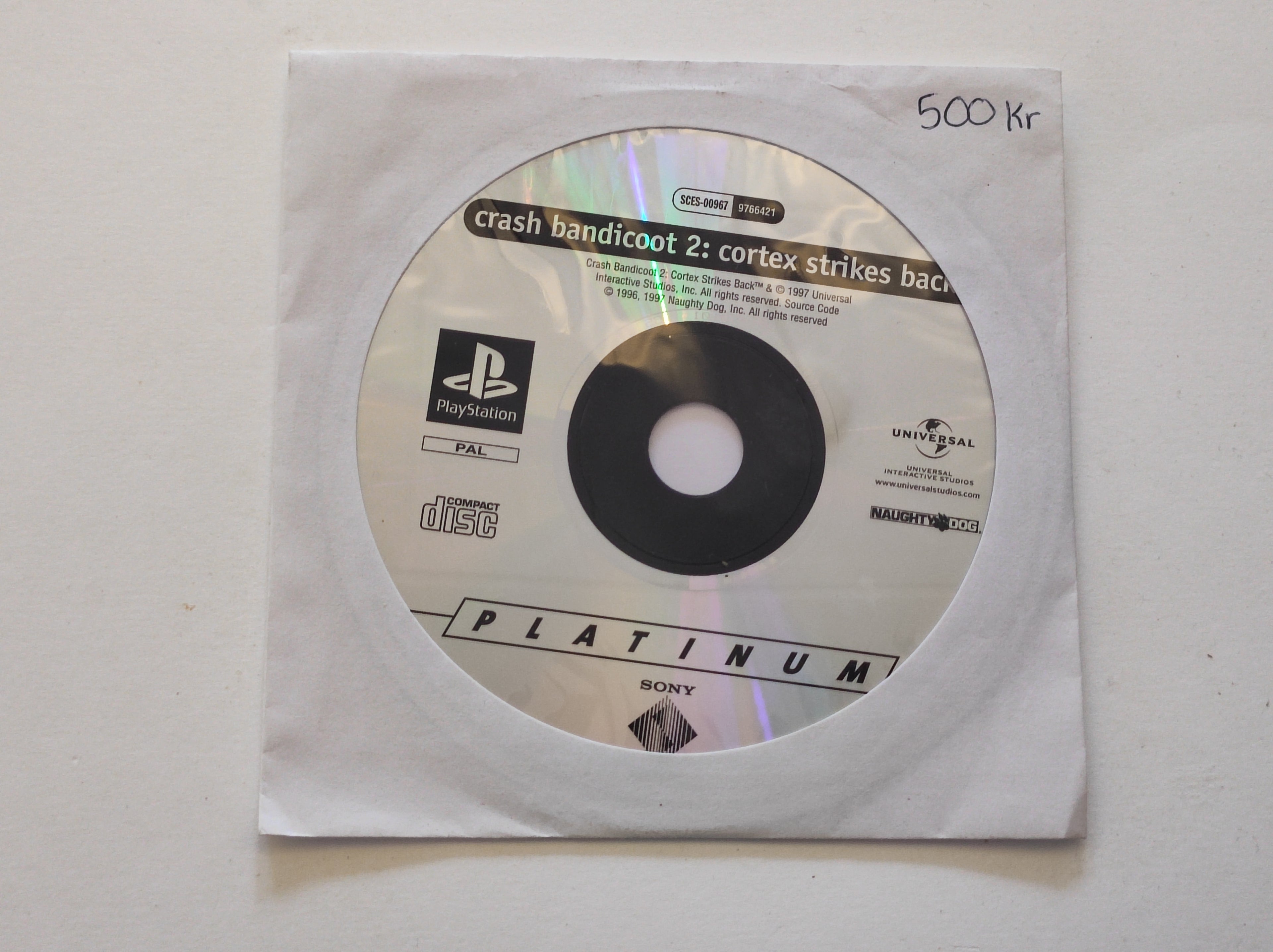 PS1 - Crash Bandicoot 2: Cortex Strikes Back